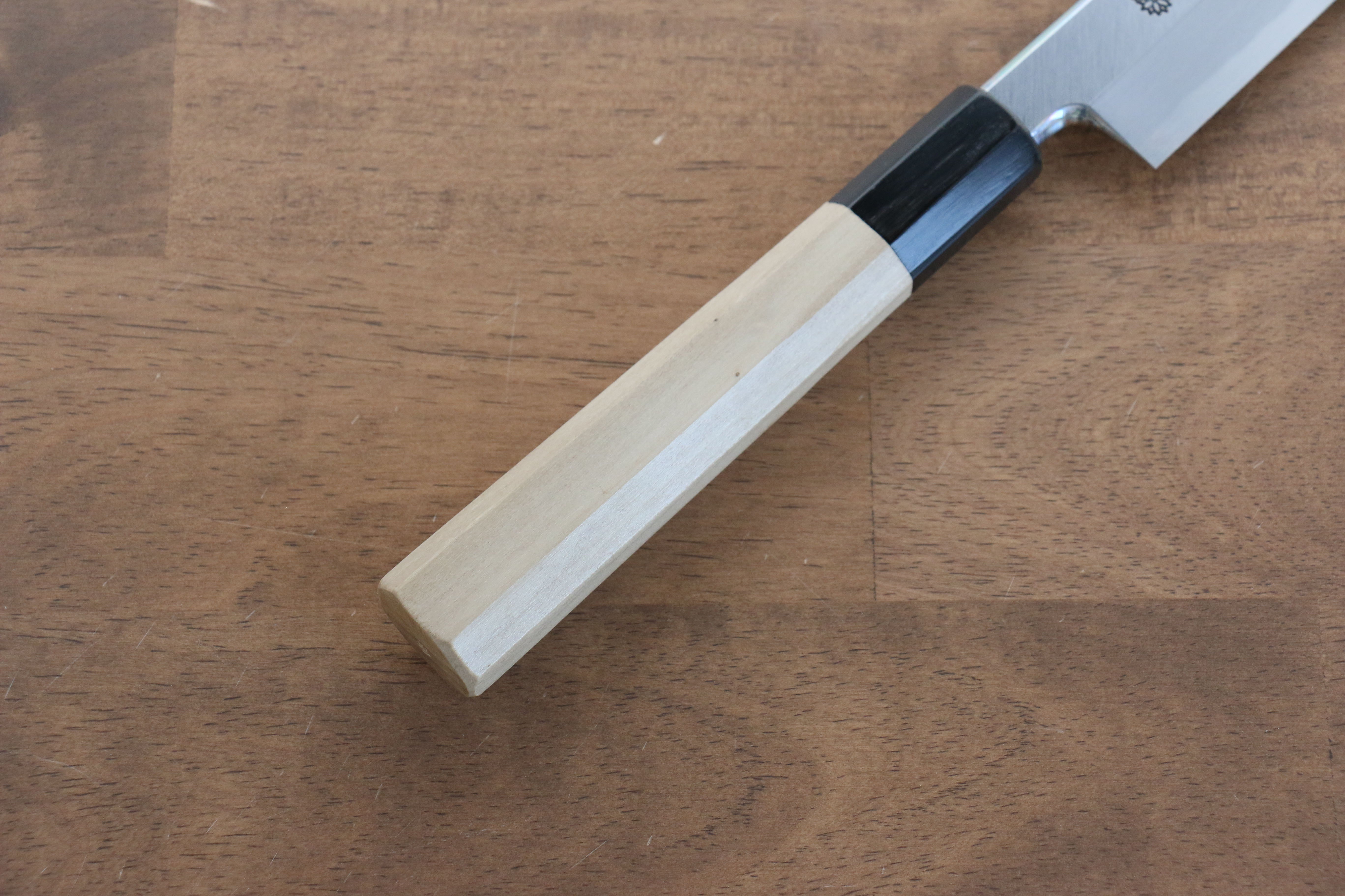 Kikuzuki White Steel No.2 Kasumitogi Kiritsuke Yanagiba 270mm Magnolia Handle - Japanny - Best Japanese Knife
