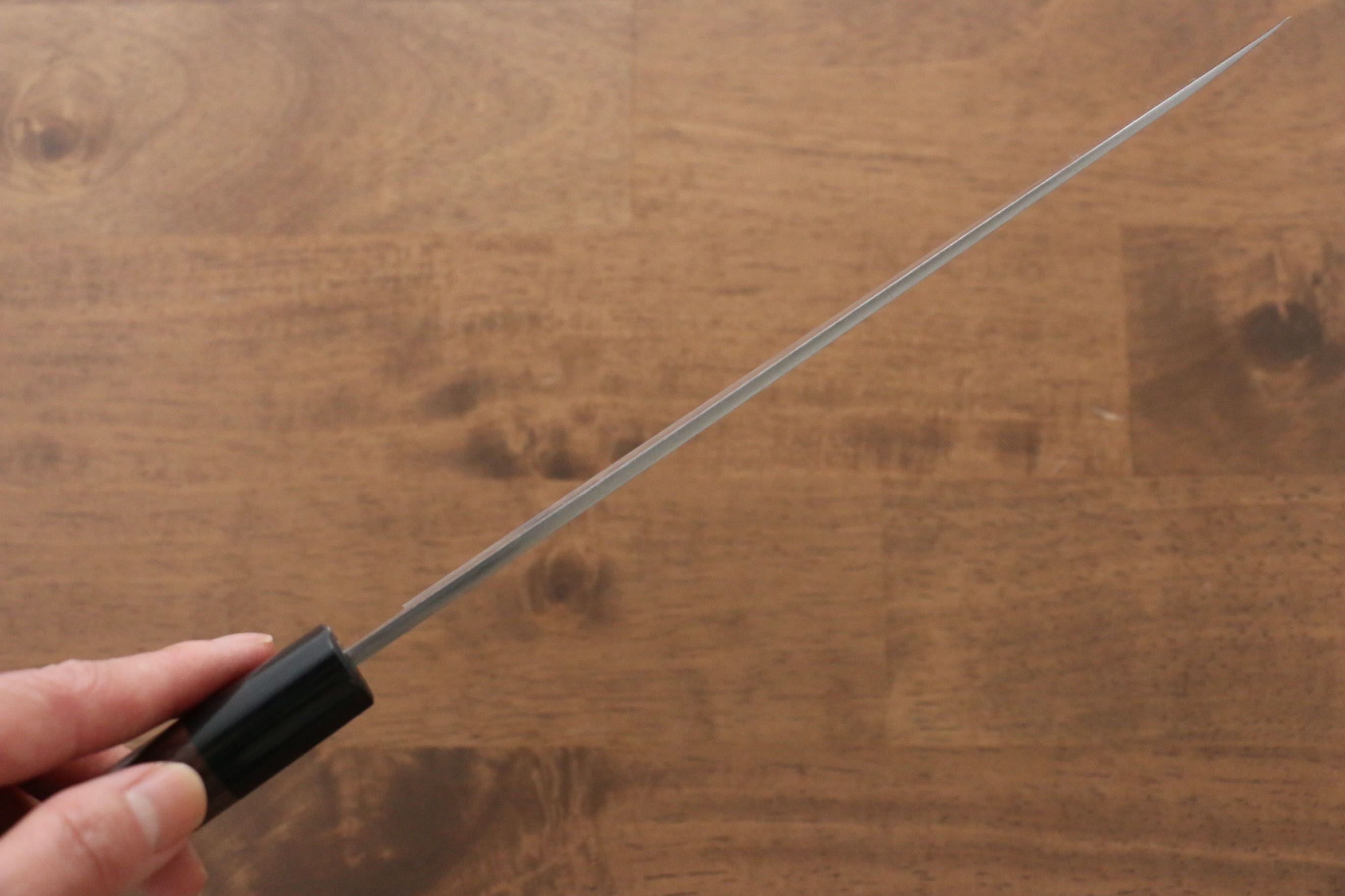 Jikko White Steel No.2 Yanagiba 210mm Shitan Handle - Japanny - Best Japanese Knife