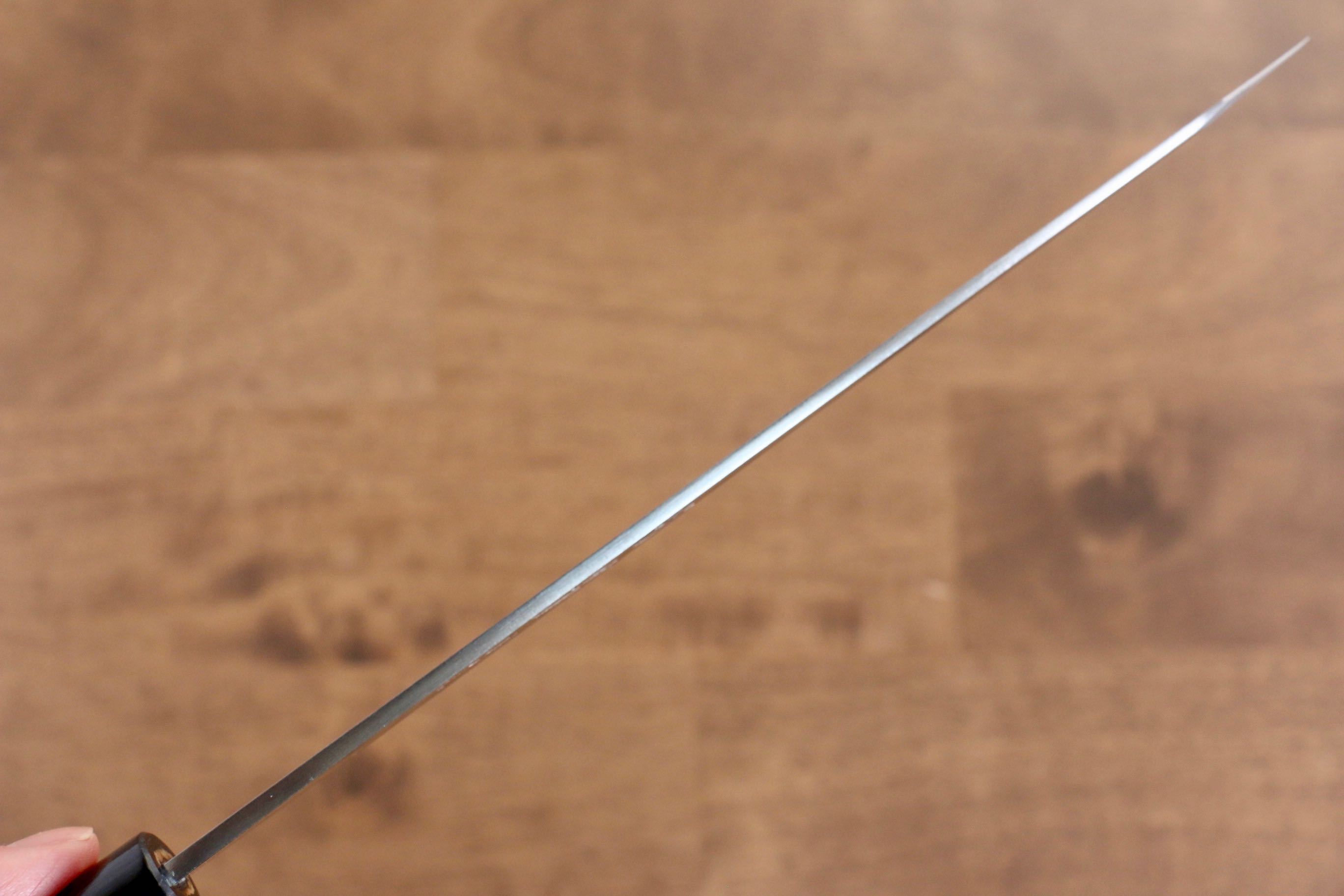 Jikko White Steel No.2 Kiritsuke Yanagiba 210mm Shitan Handle - Japanny - Best Japanese Knife