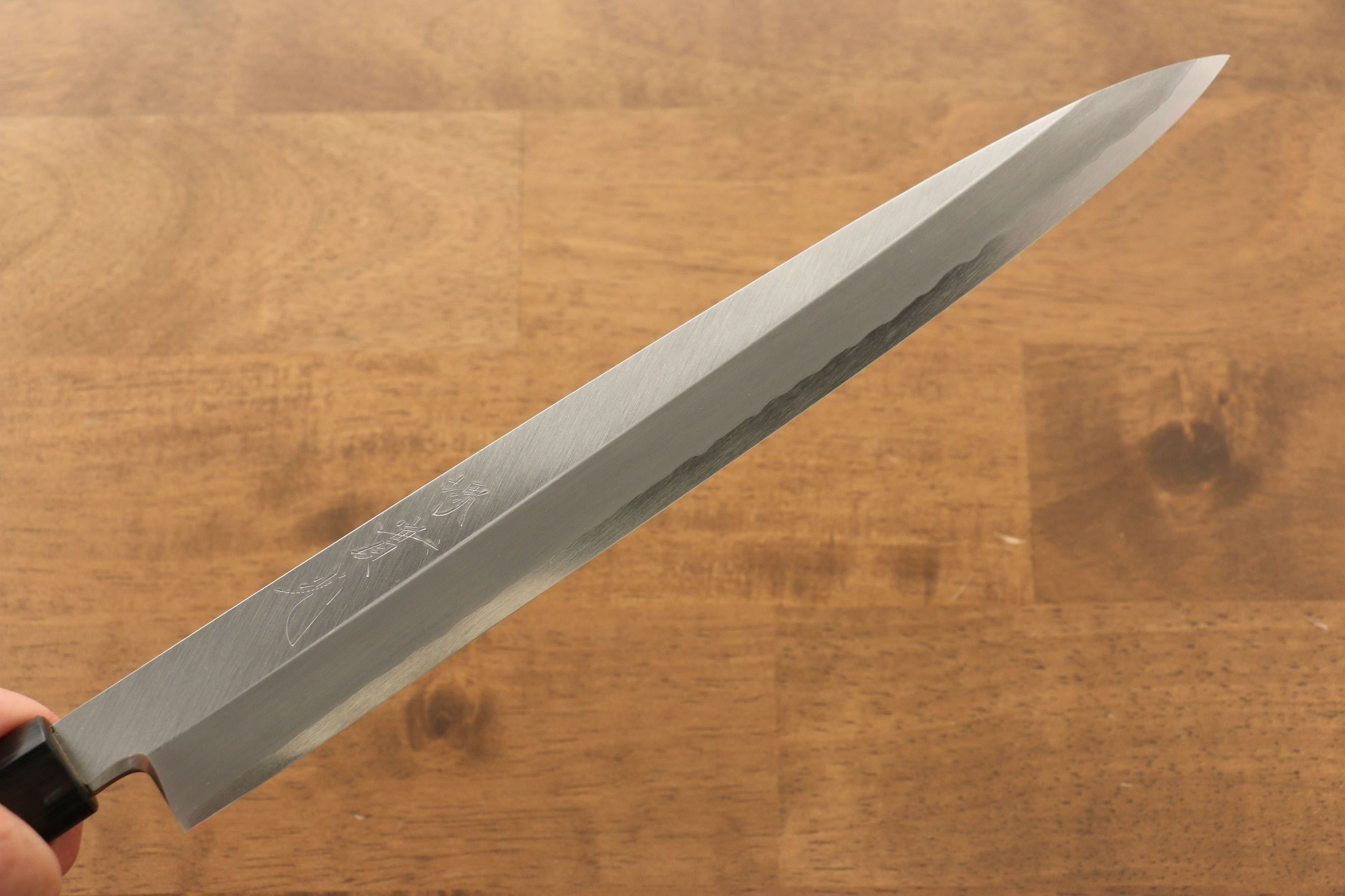 Jikko Silver Steel No.3 Yanagiba 270mm Shitan Handle - Japanny - Best Japanese Knife