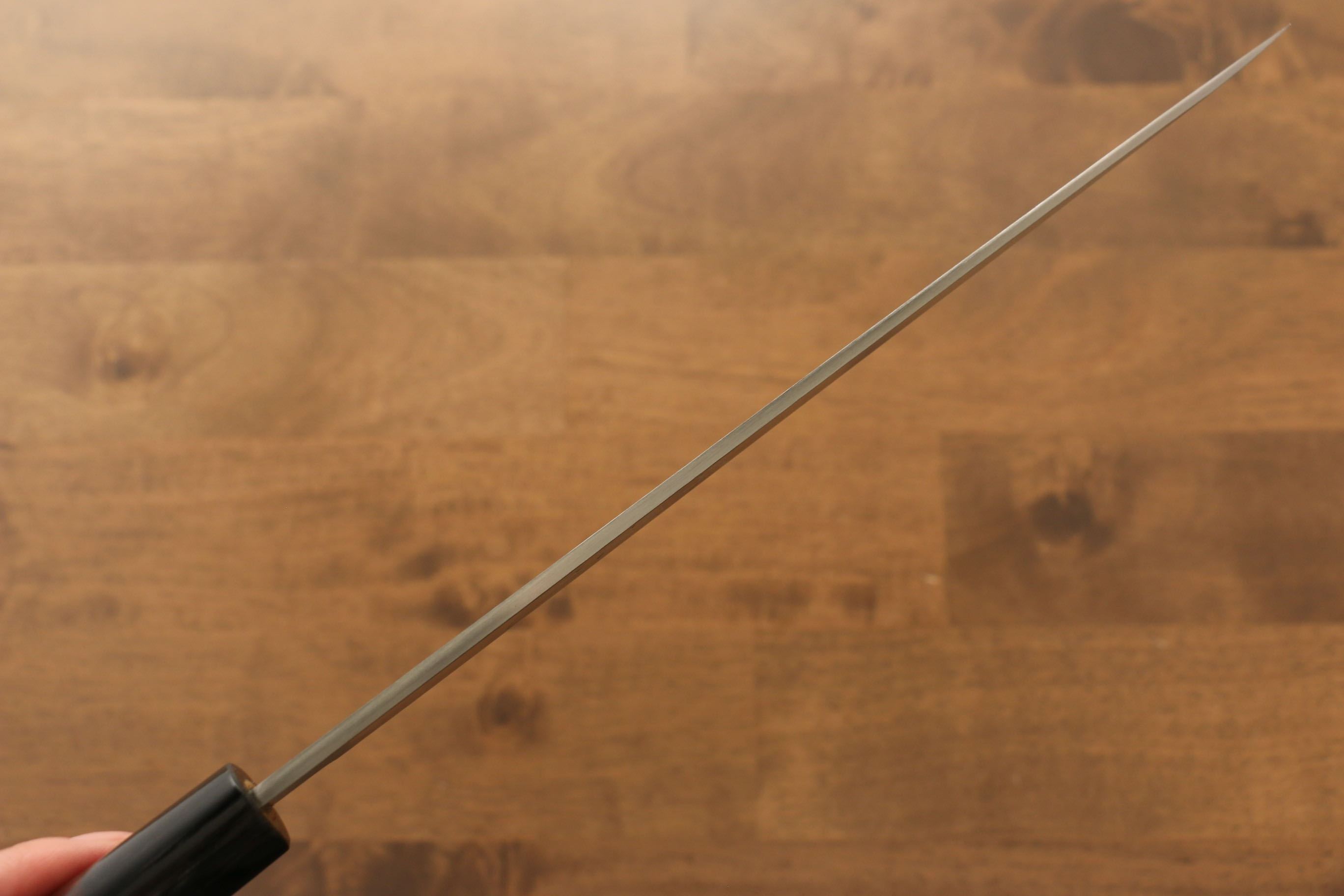 Jikko Silver Steel No.3 Yanagiba 240mm Shitan Handle - Japanny - Best Japanese Knife