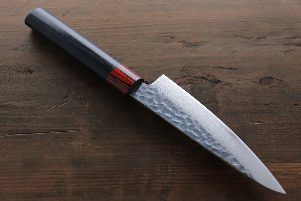 Iseya VG10 Damascus Small Santoku 135mm - Japanny - Best Japanese Knife