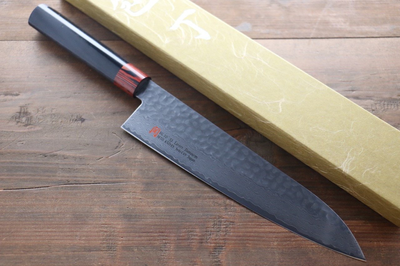 Iseya VG10 Damascus Gyuto 210mm - Japanny - Best Japanese Knife