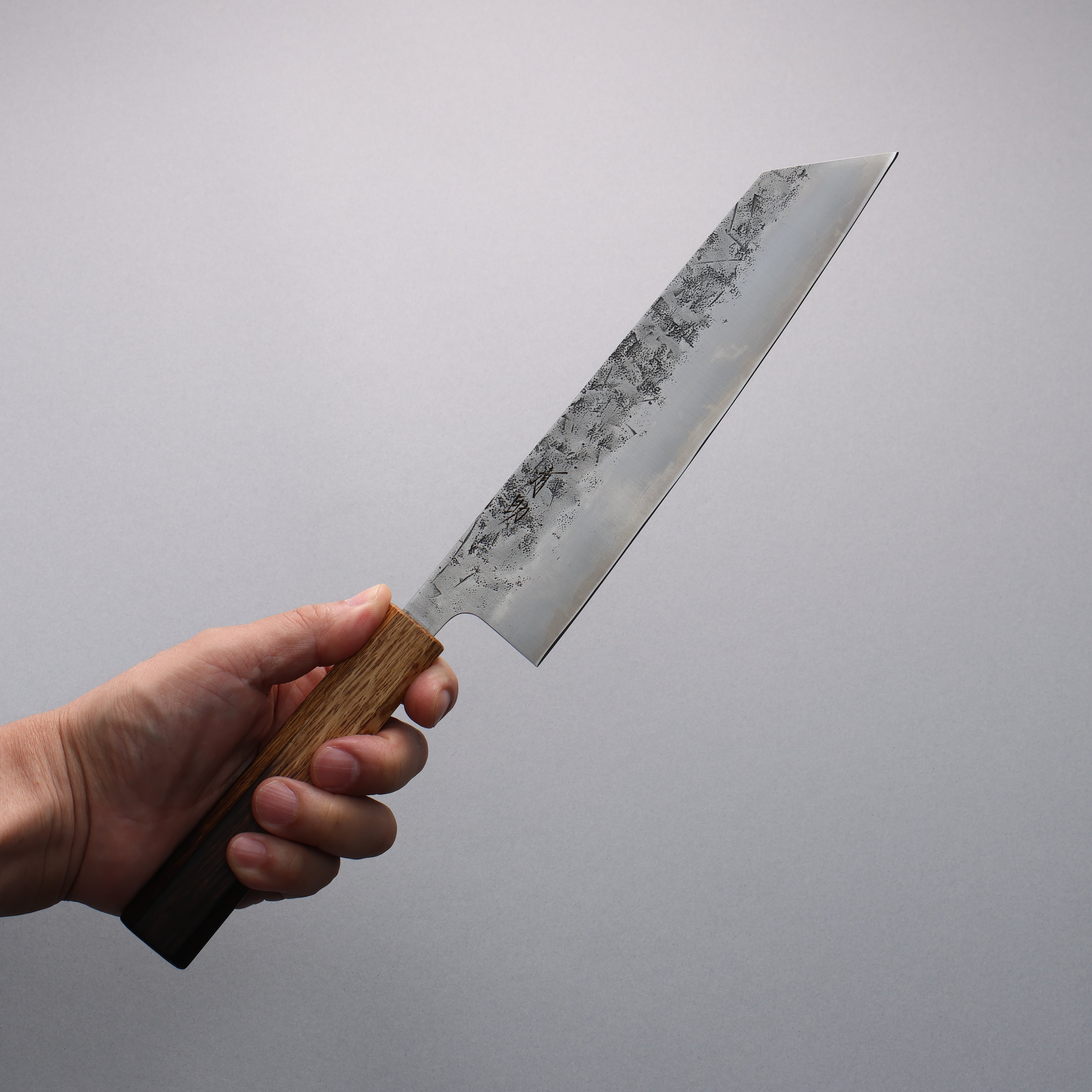 Seisuke SLD Washiji Kiritsuke Gyuto  210mm Burnt Oak Handle - Japanny - Best Japanese Knife
