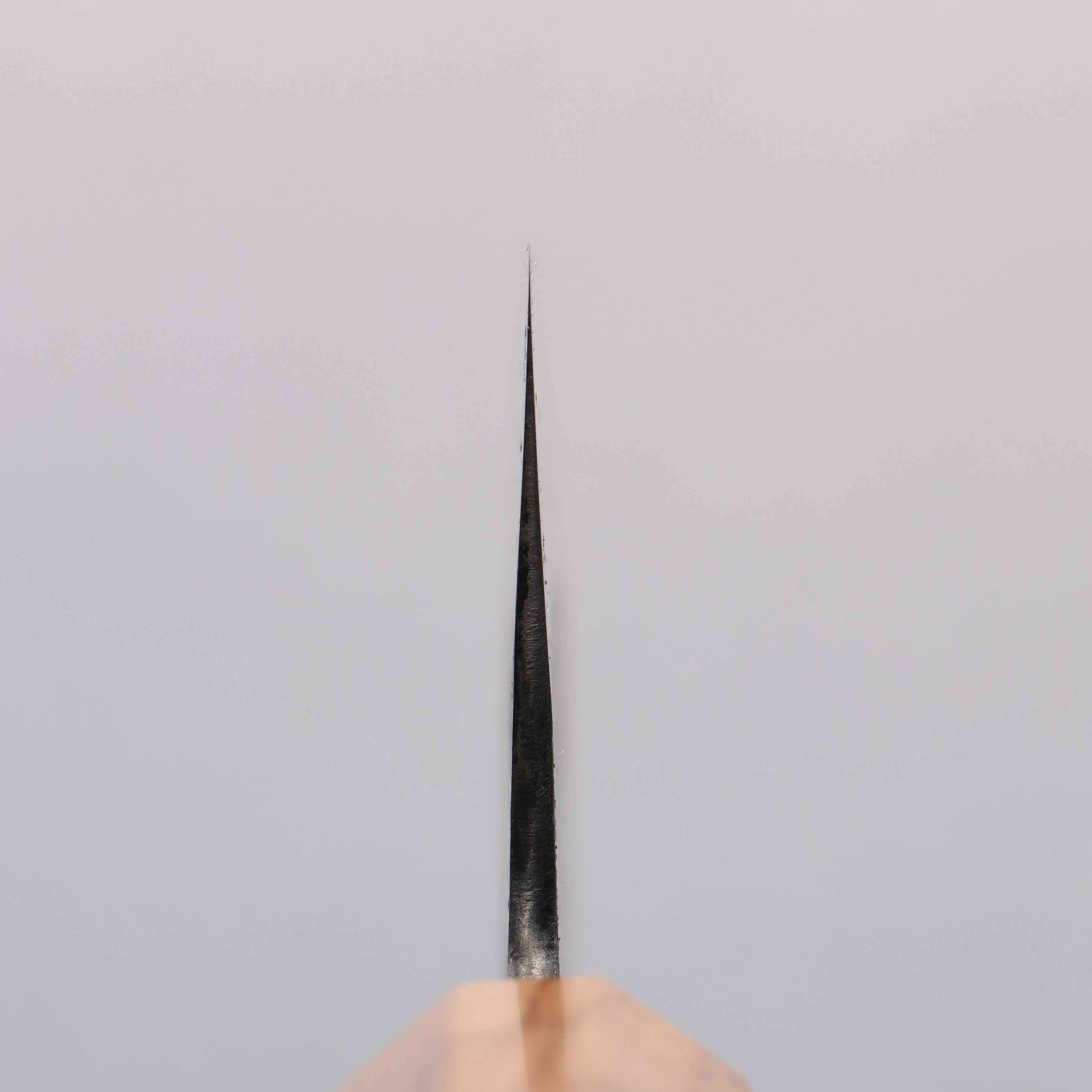 Hozantomoe White Steel No.2 Black Finished Gyuto 210mm Olive Tree and Black Resin Handle - Japanny - Best Japanese Knife