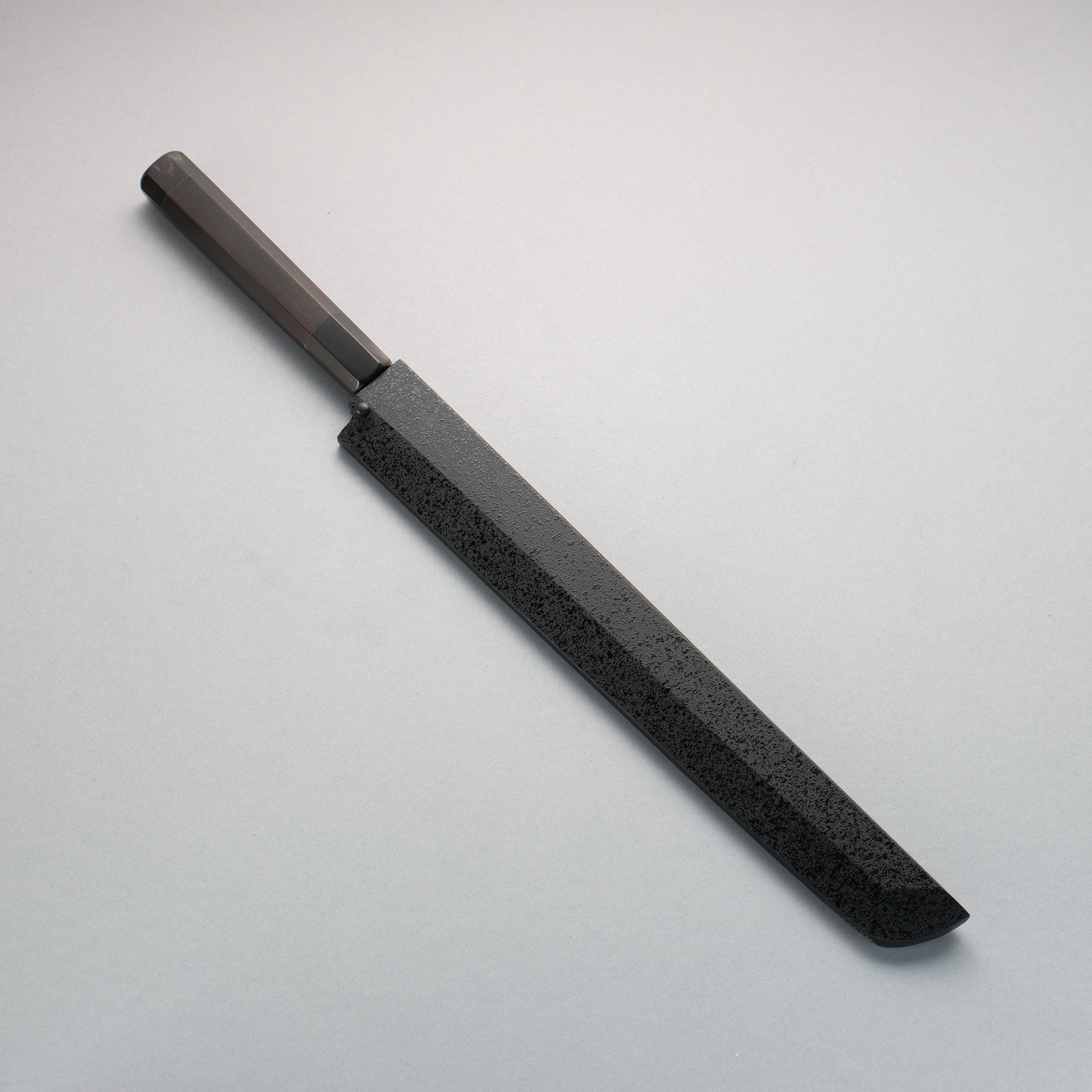 Sakai Takayuki Byakko White Steel No.1 Sakimaru Takohiki 300mm Ebony Wood Handle with Sheath - Japanny - Best Japanese Knife