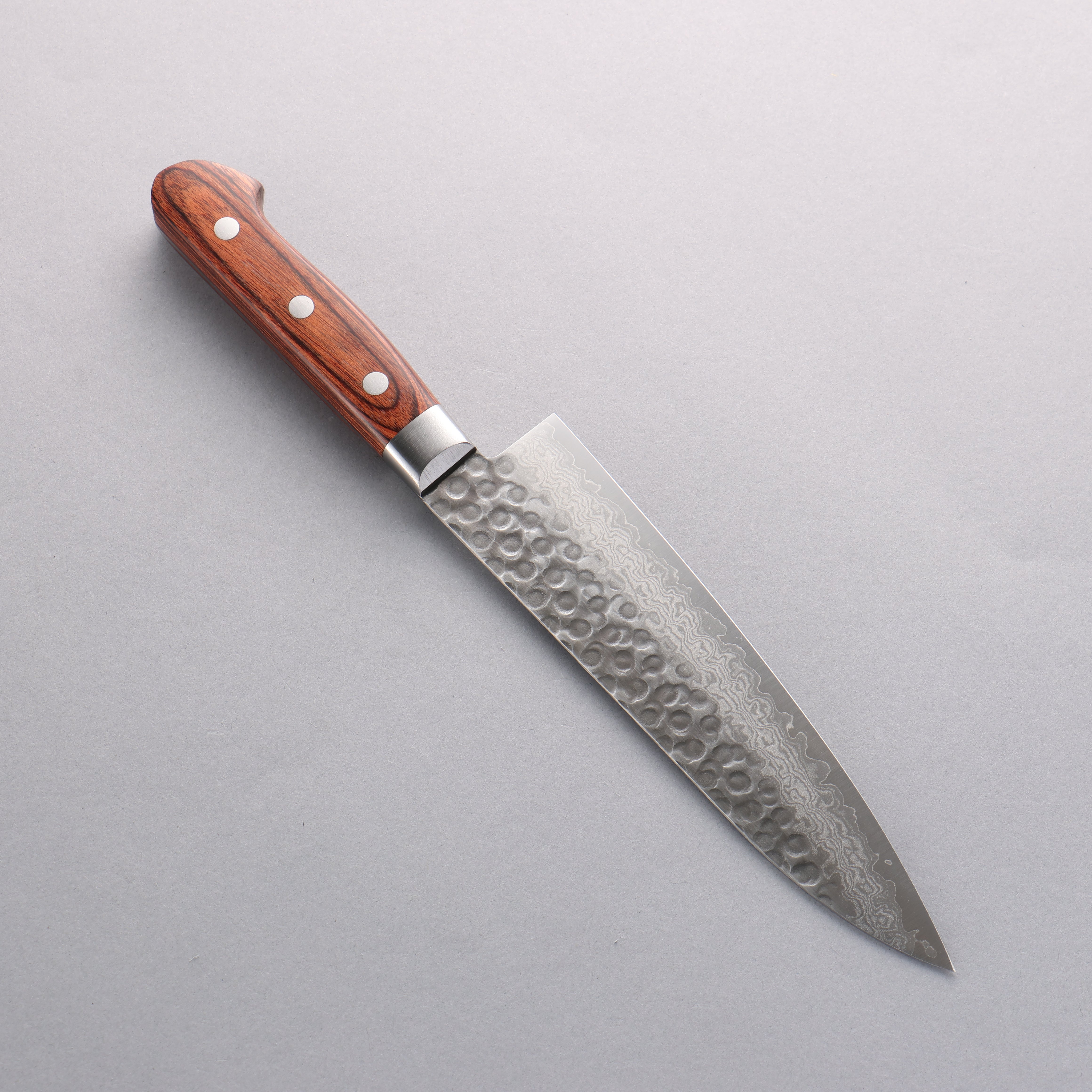 Seisuke VG10 17 Layer Damascus Gyuto 180mm Mahogany Handle - Japanny - Best Japanese Knife