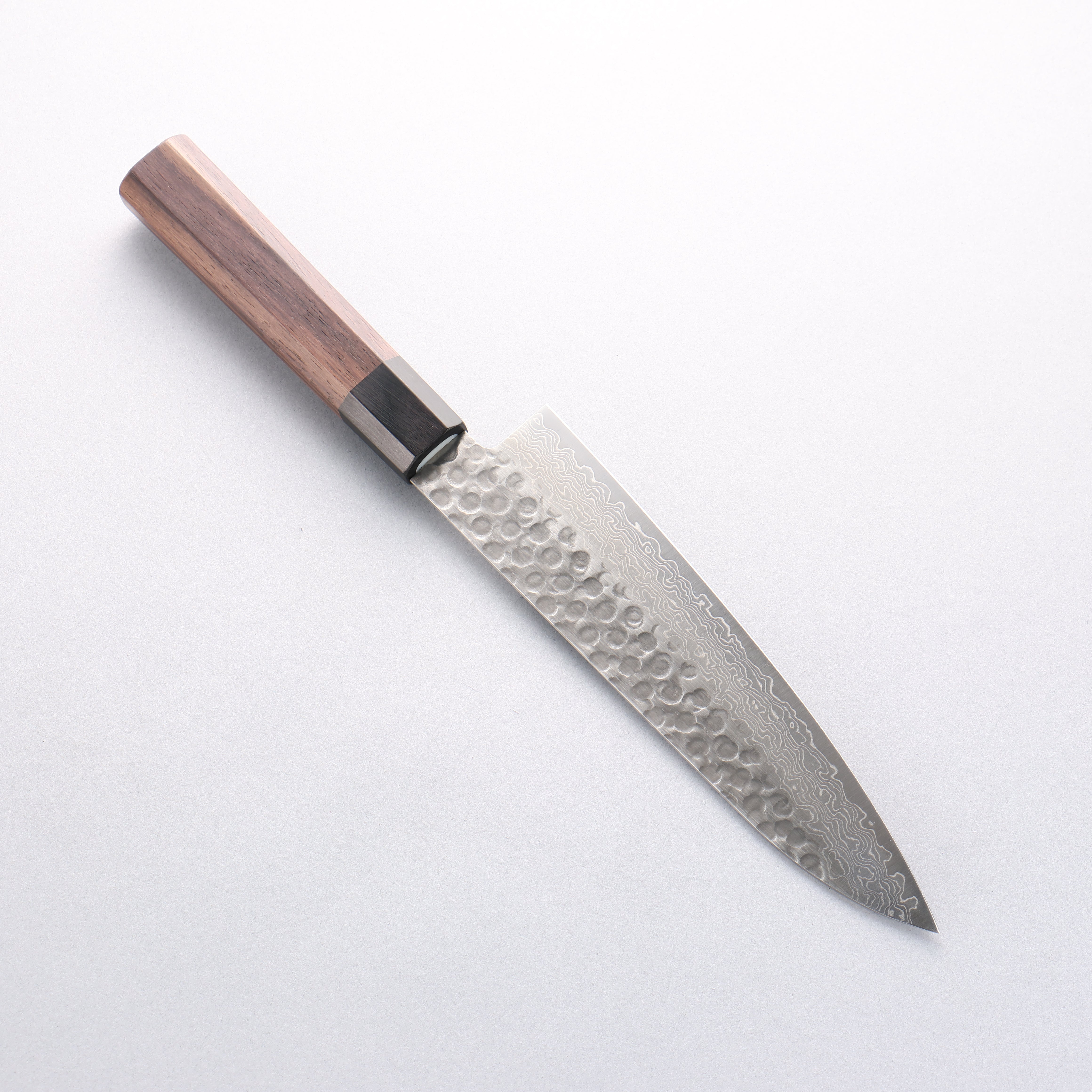 Seisuke AUS10 45 Layer Damascus Gyuto 180mm Shitan Handle - Japanny - Best Japanese Knife