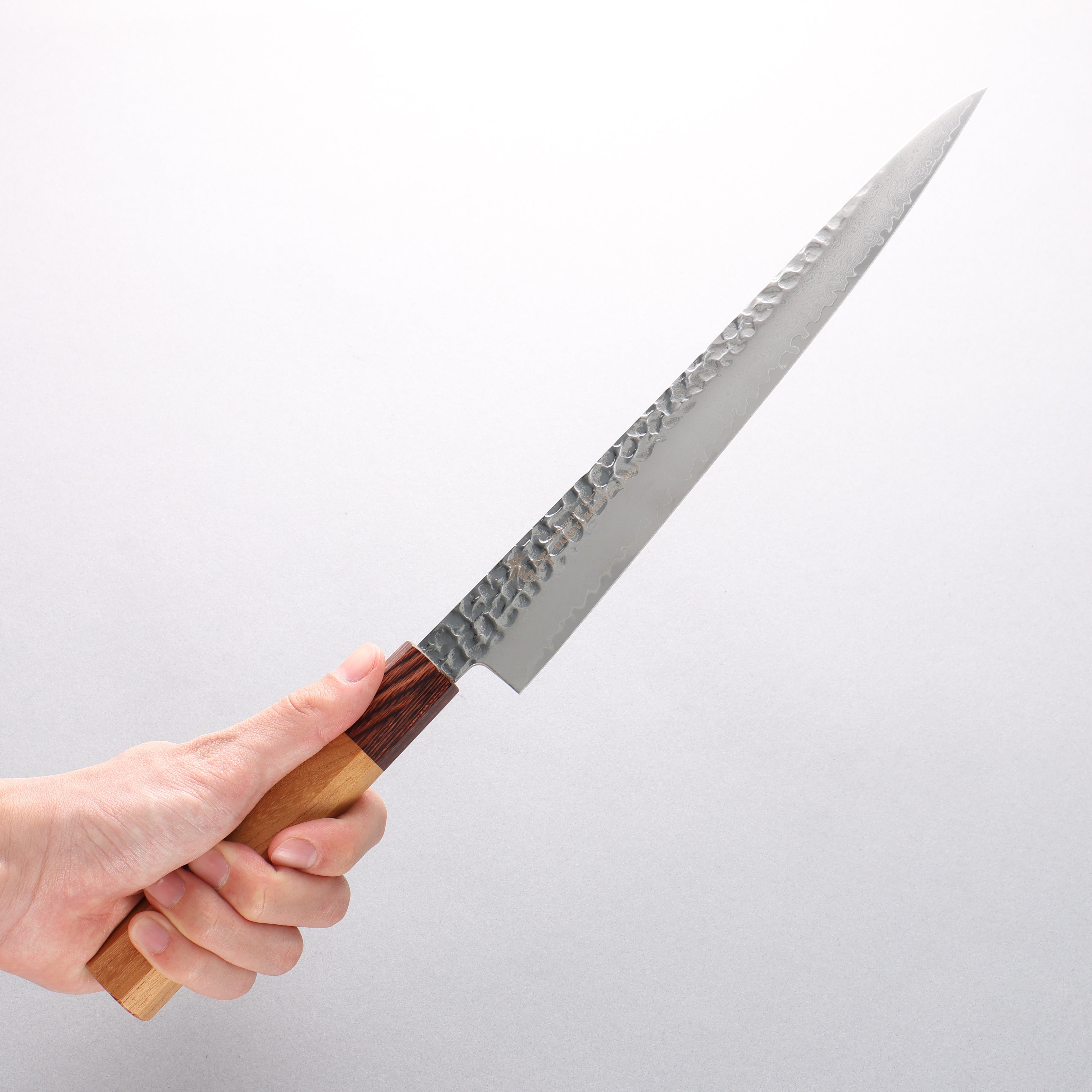 Sakai Takayuki VG10 33 Layer Damascus Sujihiki 240mm Keyaki (Japanese Elm) Handle - Japanny - Best Japanese Knife