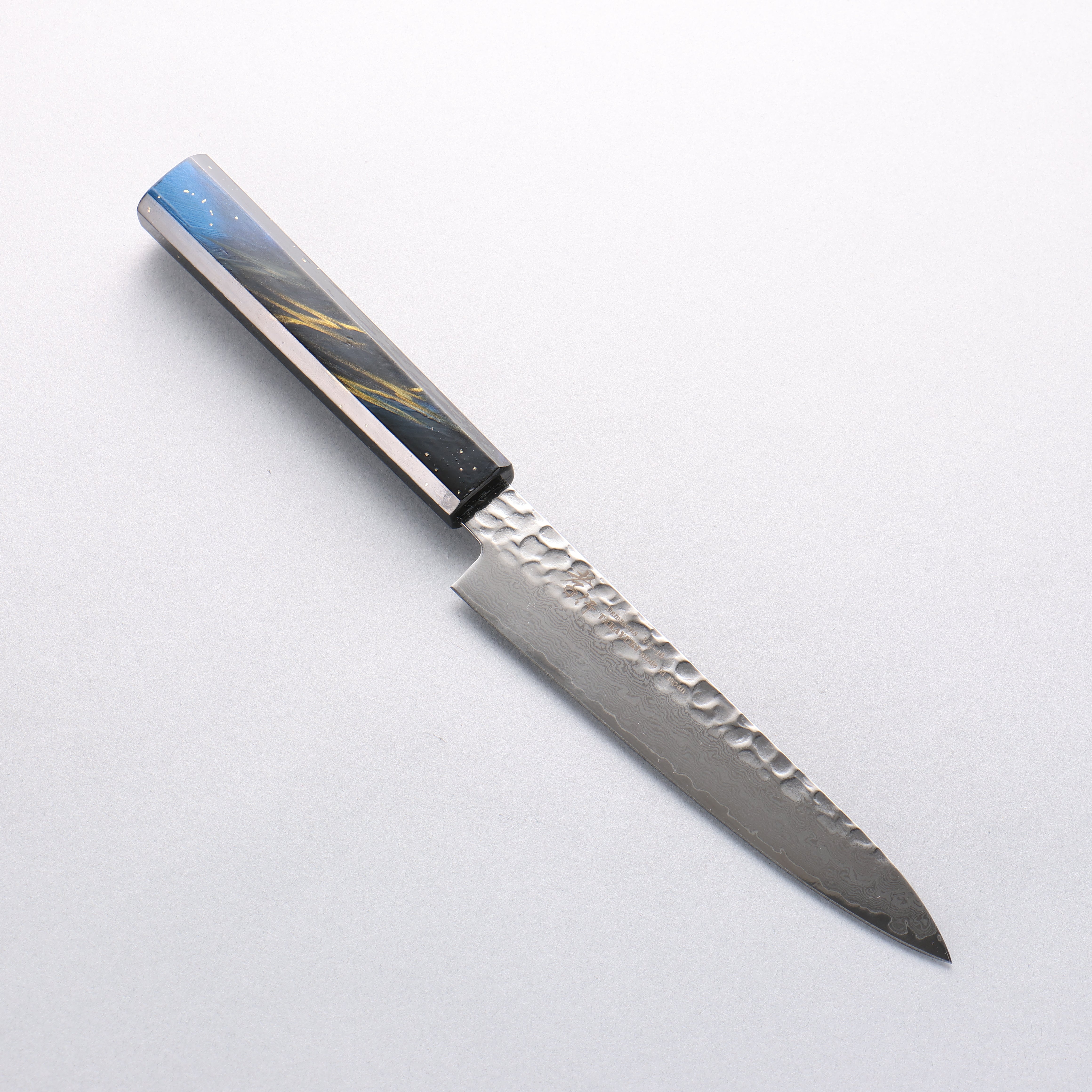 Sakai Takayuki VG10 33 Layer Damascus Petty-Utility 150mm Live oak Lacquered (Saiu) Handle - Japanny - Best Japanese Knife