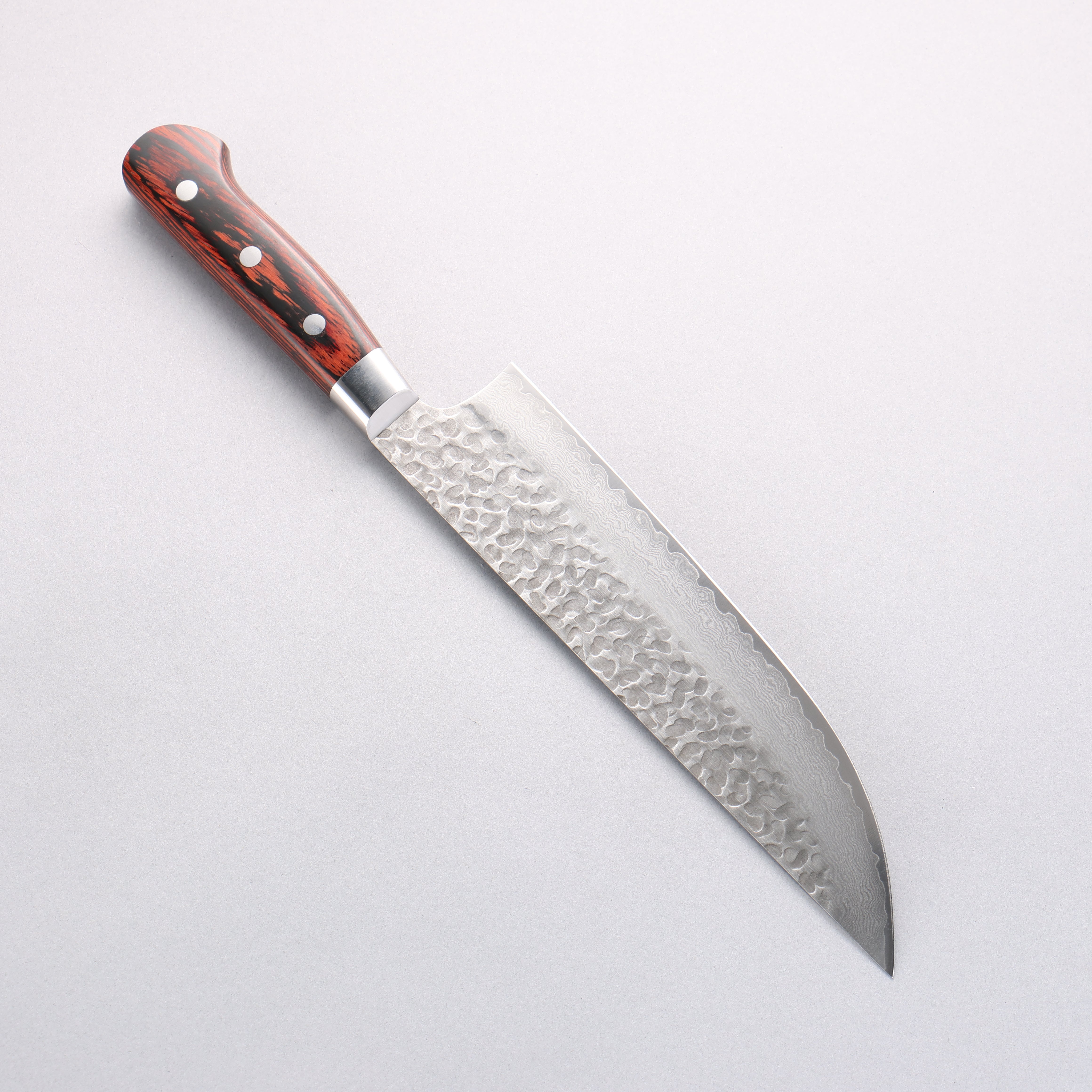 Sakai Takayuki VG10 33 Layer Damascus Butcher 210mm Mahogany Pakka wood Handle (Super Deal) - Japanny - Best Japanese Knife
