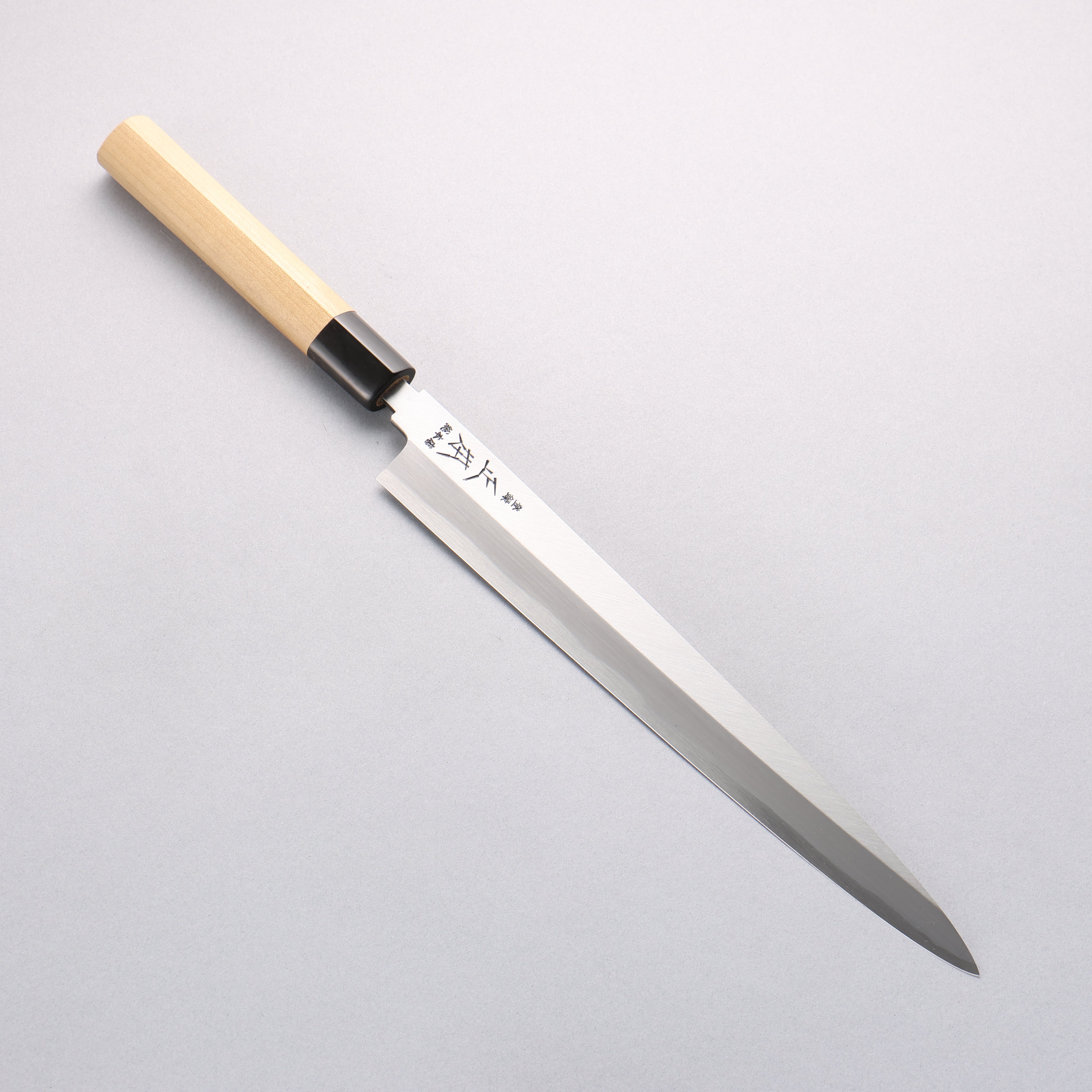 Masamoto Hongasumi White Steel No.2 Yanagiba Magnolia Handle - Japanny - Best Japanese Knife