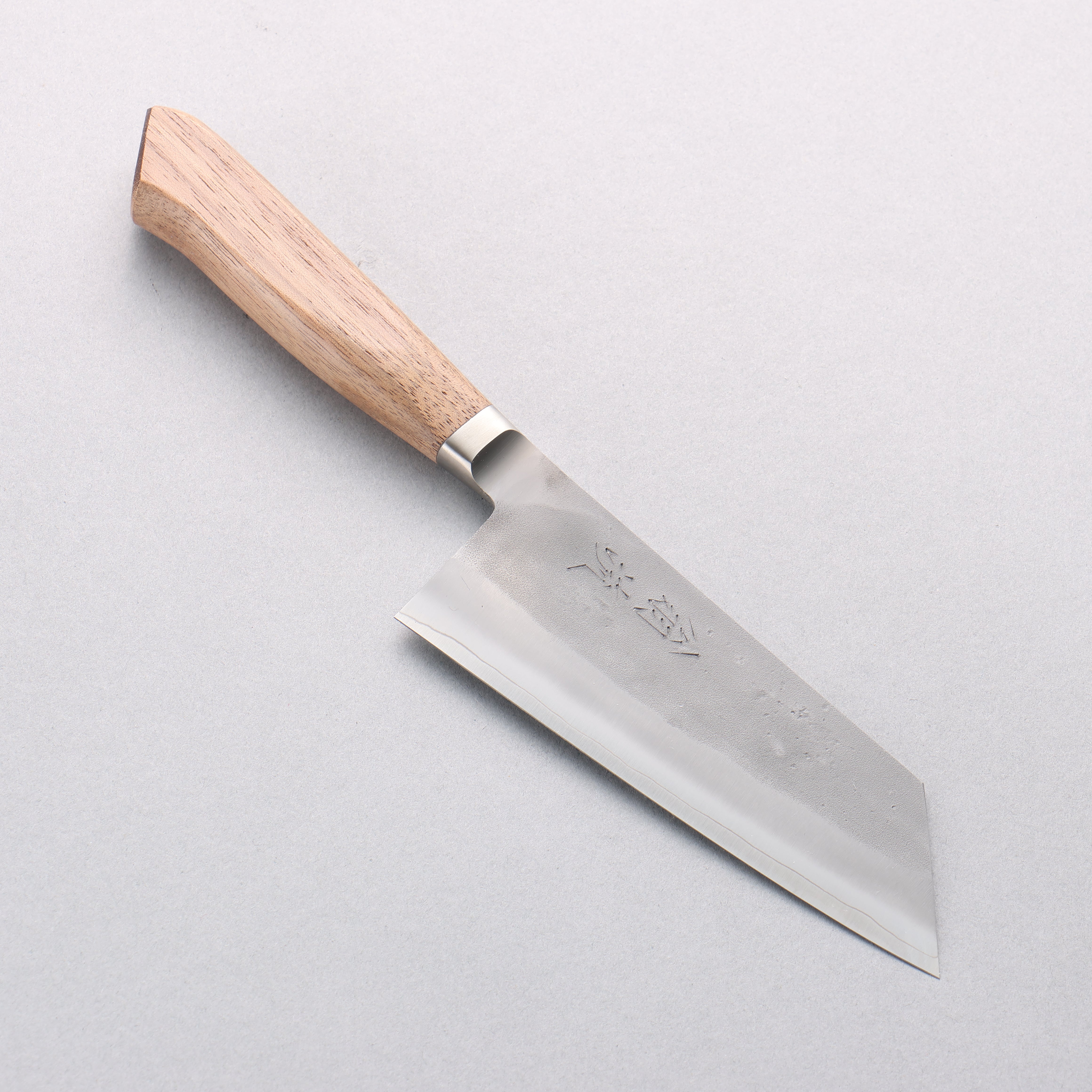 Oul SLD Nashiji Small Bunka 125mm Walnut Handle - Japanny - Best Japanese Knife