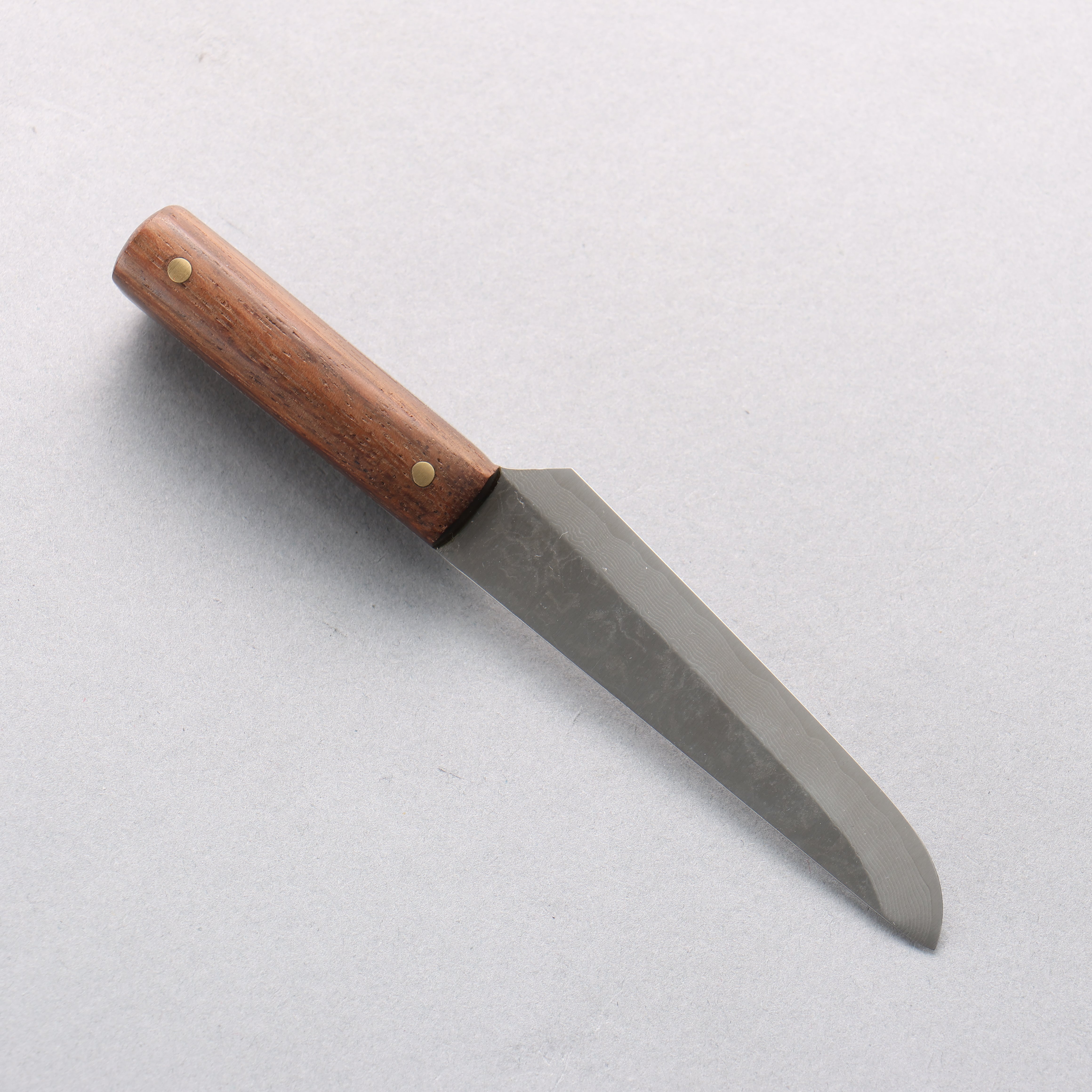Shungo Ogata Mini SG2 Damascus Petty-Utility 80mm Rosewood Handle with Sheath - Japanny - Best Japanese Knife