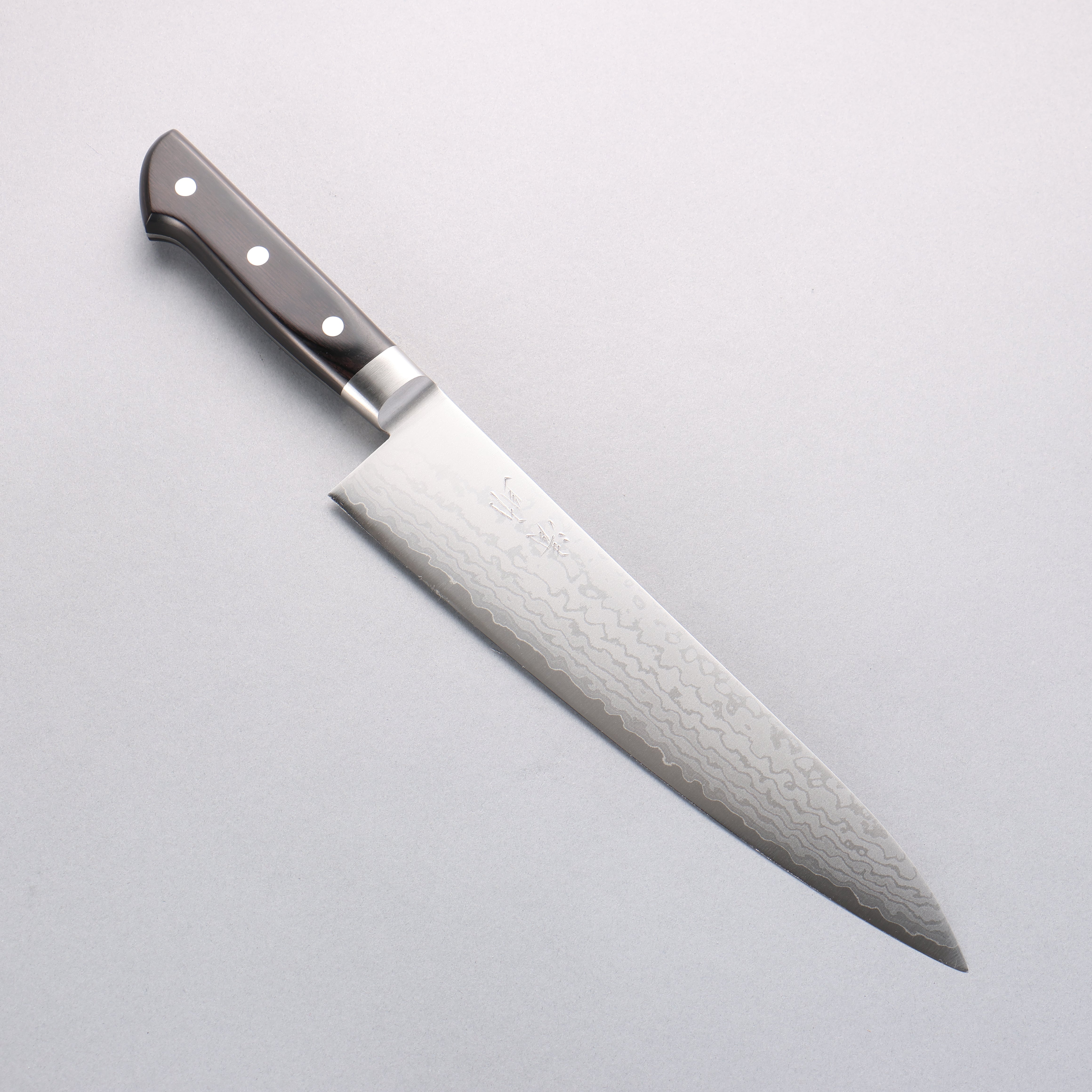 Seisuke VG10 Damascus Gyuto 240mm Black Pakka wood Handle - Japanny - Best Japanese Knife