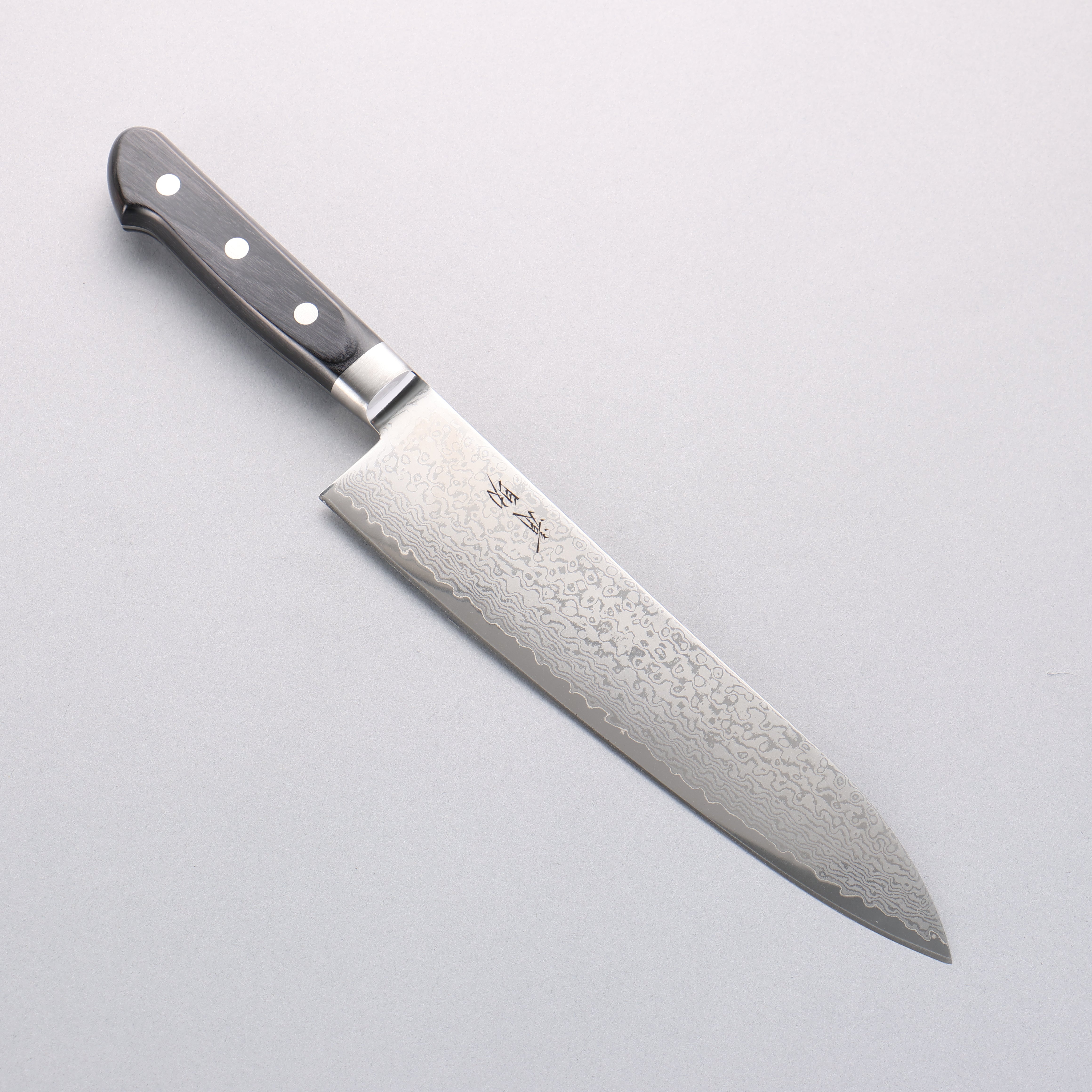 Seisuke VG10 33 Layer Damascus Gyuto 210mm Black Pakka wood Handle - Japanny - Best Japanese Knife