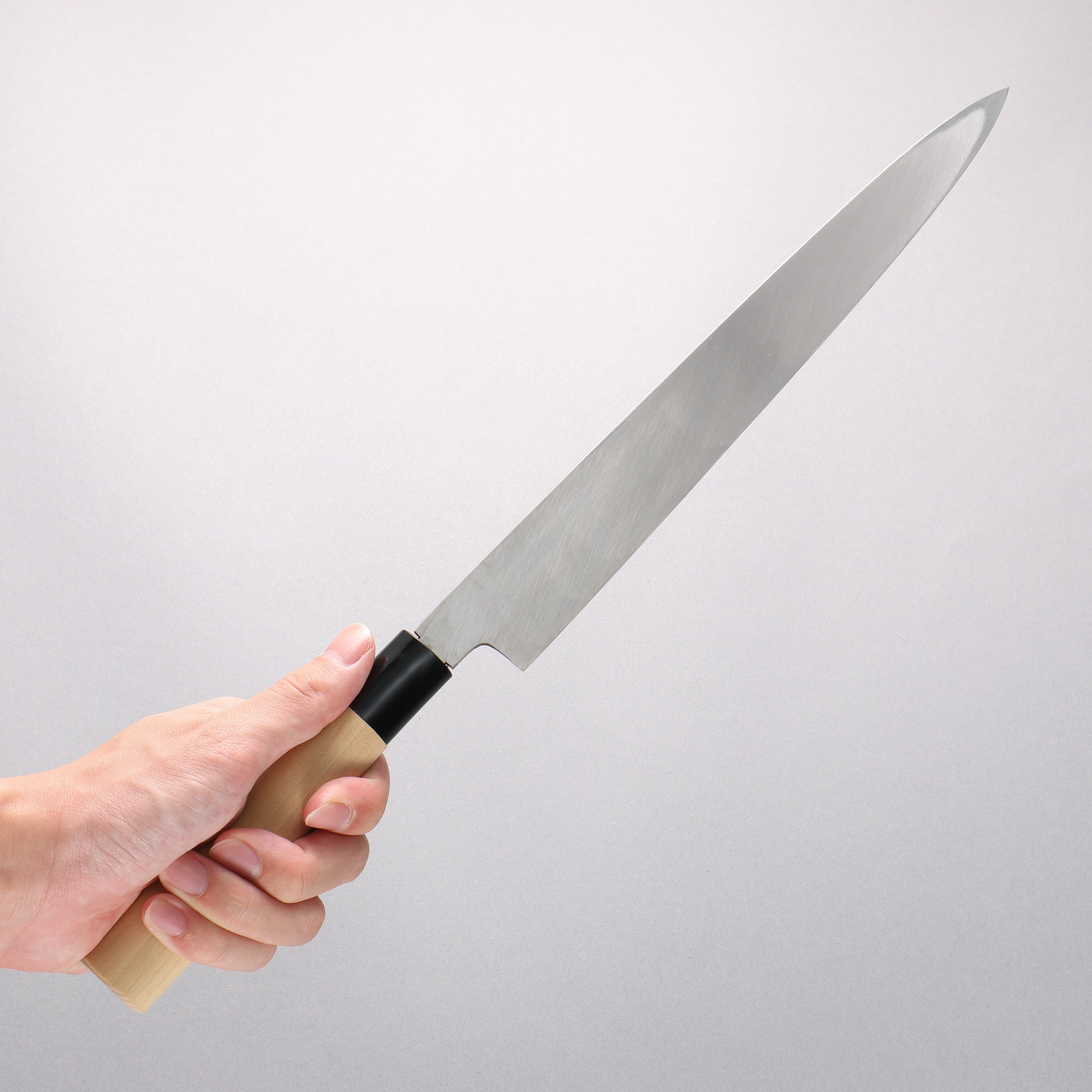 Sakai Takayuki [Left Handed] Kasumitogi White Steel Yanagiba 270mm - Japanny - Best Japanese Knife