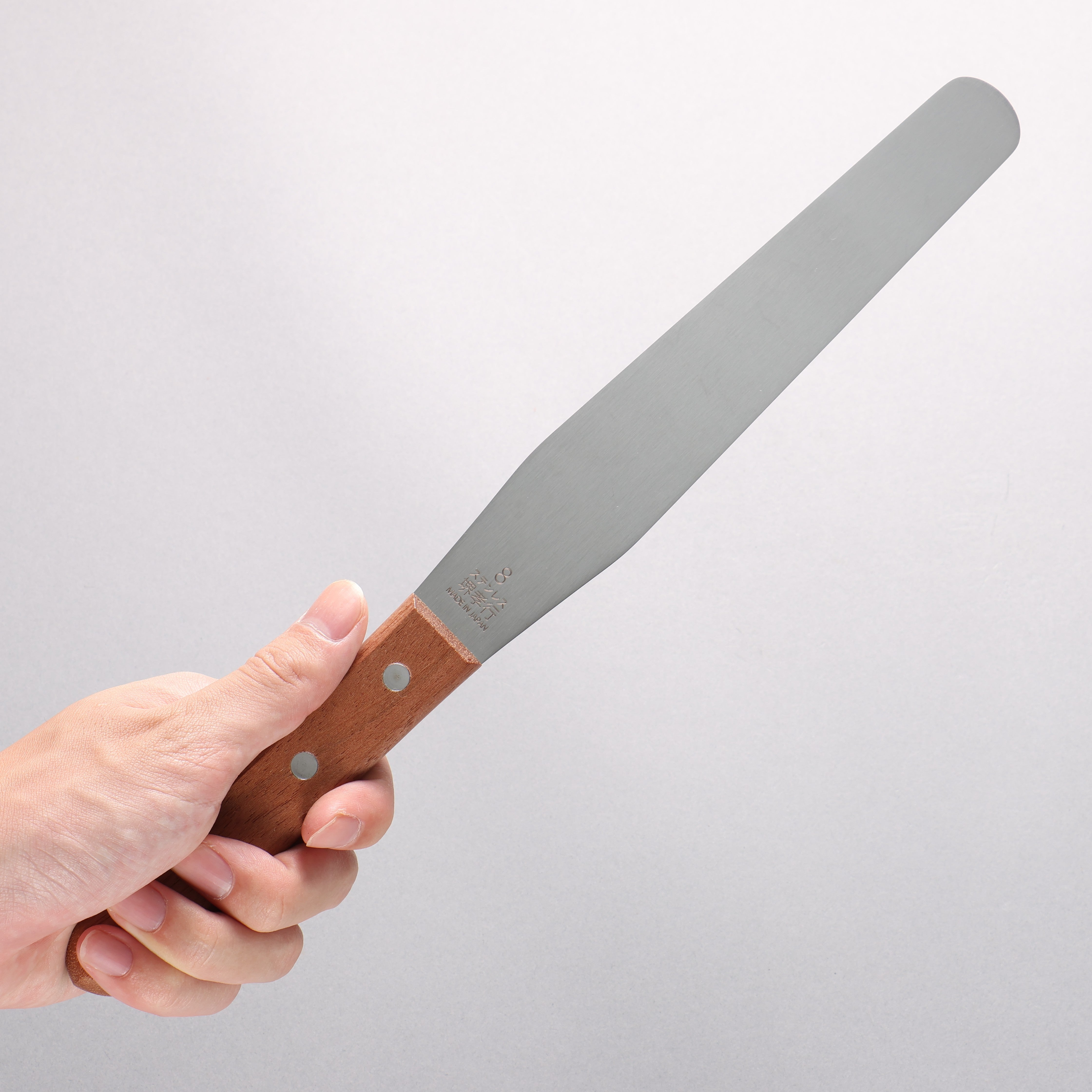 Sakai Takayuki Stainless Steel Palette knife 205mm - Japanny - Best Japanese Knife
