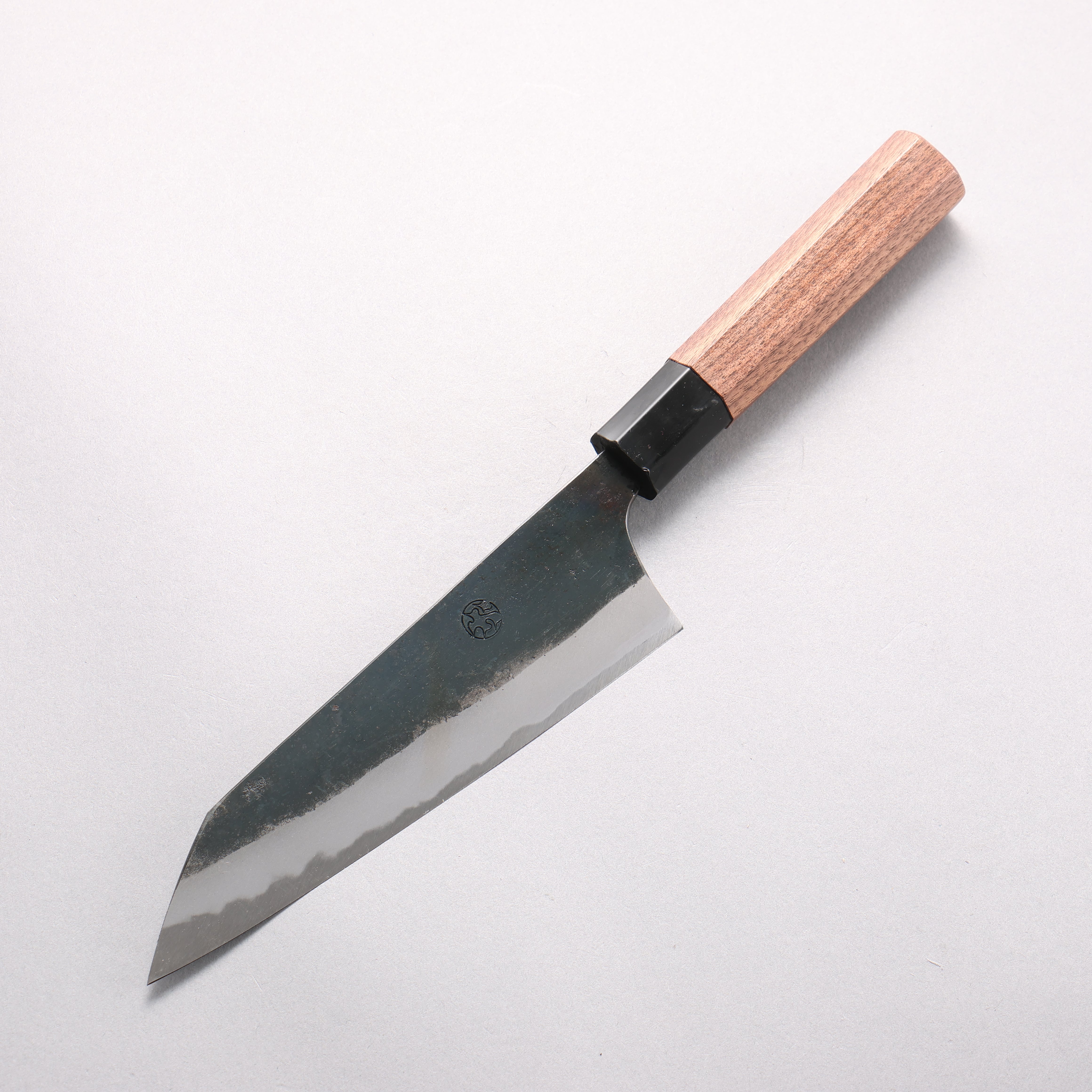 Daisuke Nishida Koharu White Steel No.1 Black Finished Gyuto 165mm Walnut Handle - Japanny - Best Japanese Knife