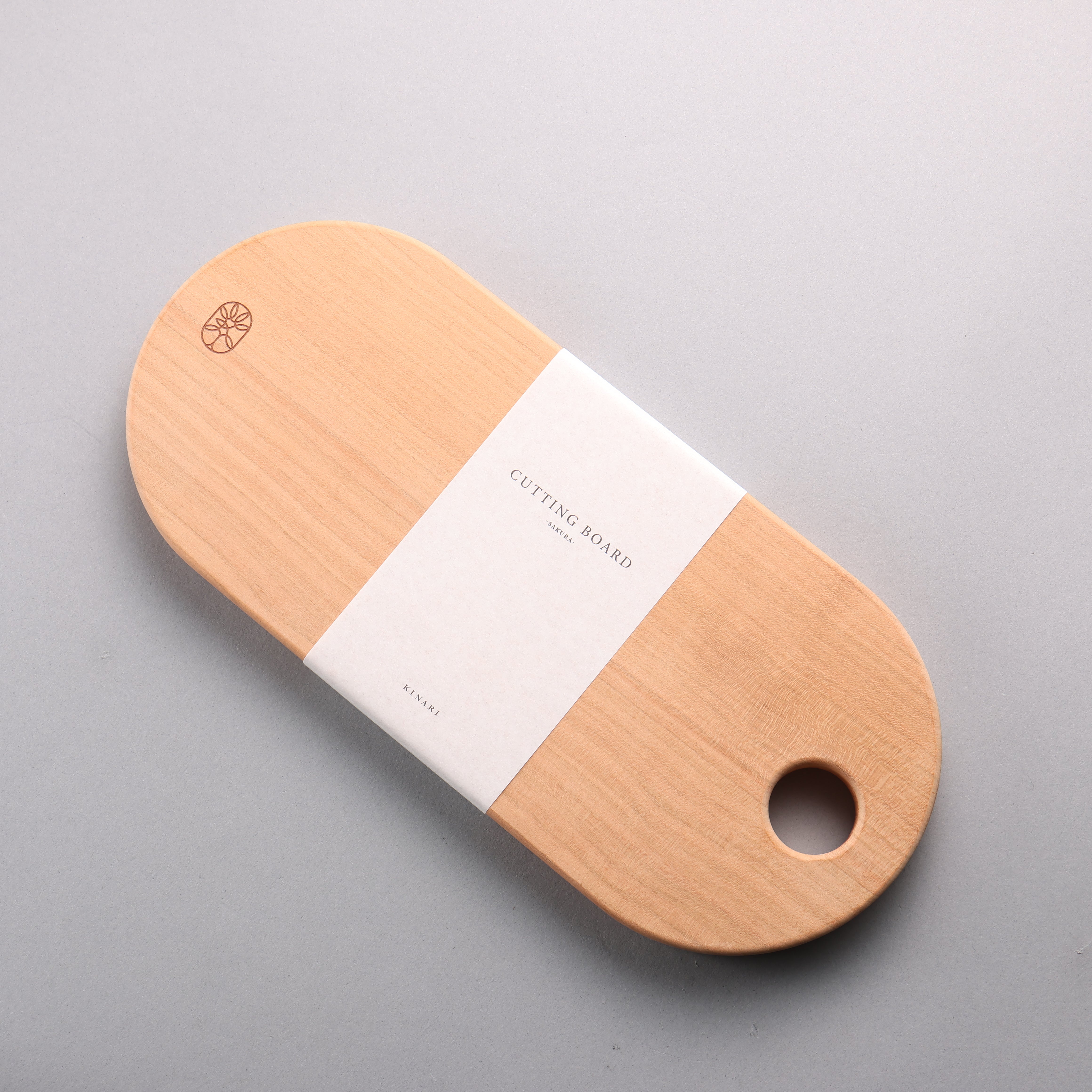 KINARI Japanese Wild Cherry Cutting Board Small (���E 320 x 140 x 20mm - Japanny - Best Japanese Knife