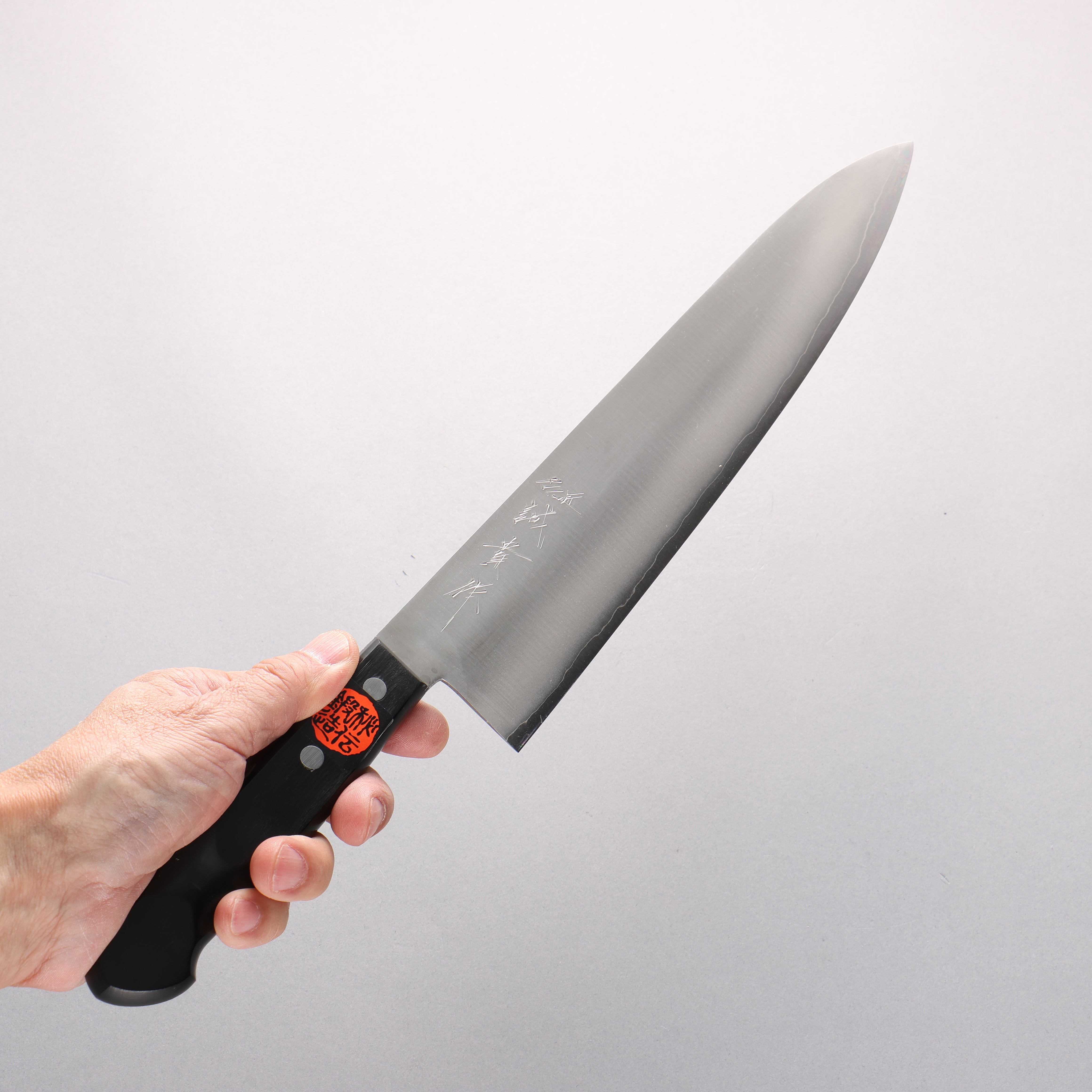 Shigeki Tanaka Silver Steel No.3 Gyuto 270mm Black Pakka wood Handle - Japanny - Best Japanese Knife