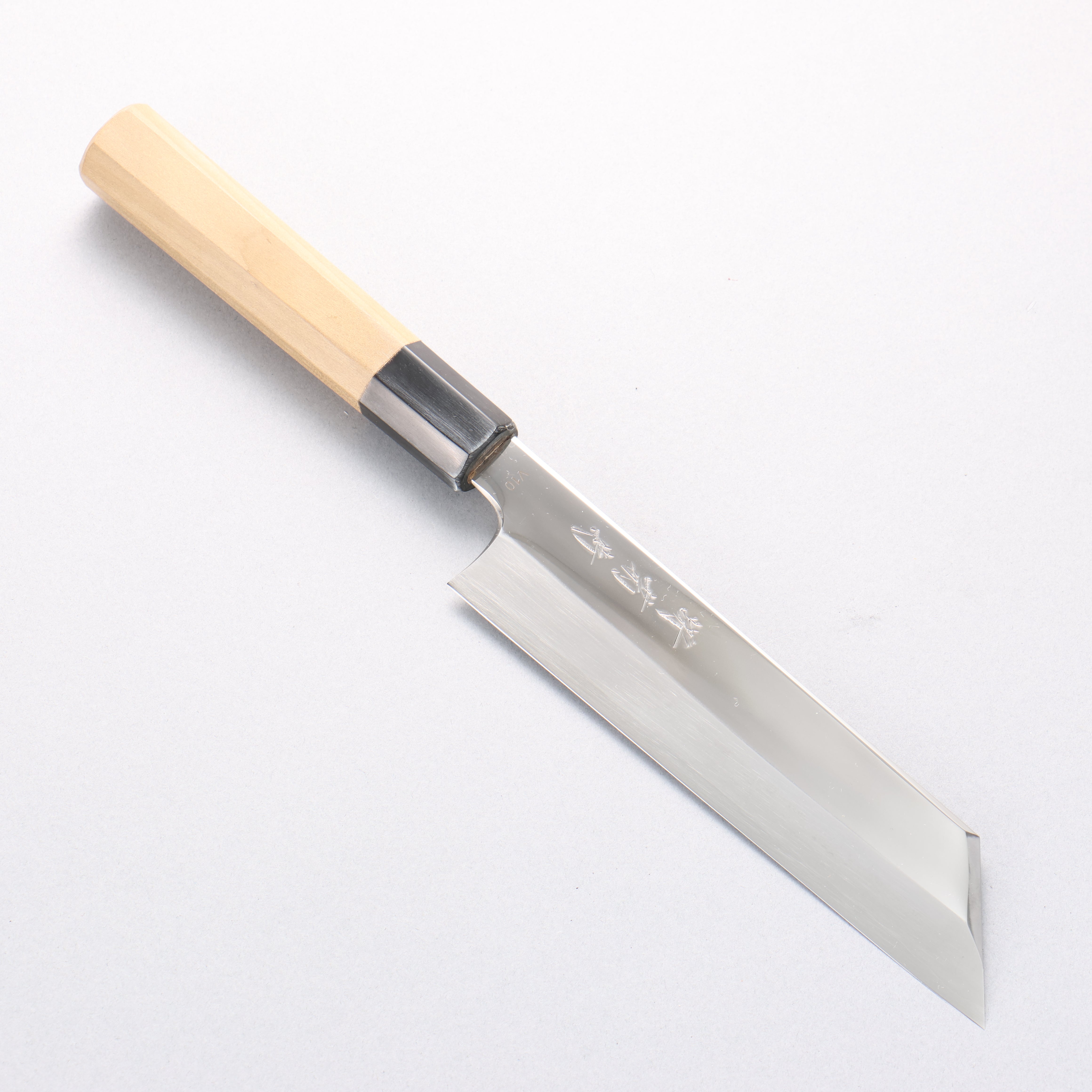 Kikumori VG10 Mirrored Finish Mukimono Japanese Chef Knife 180mm - Japanny - Best Japanese Knife