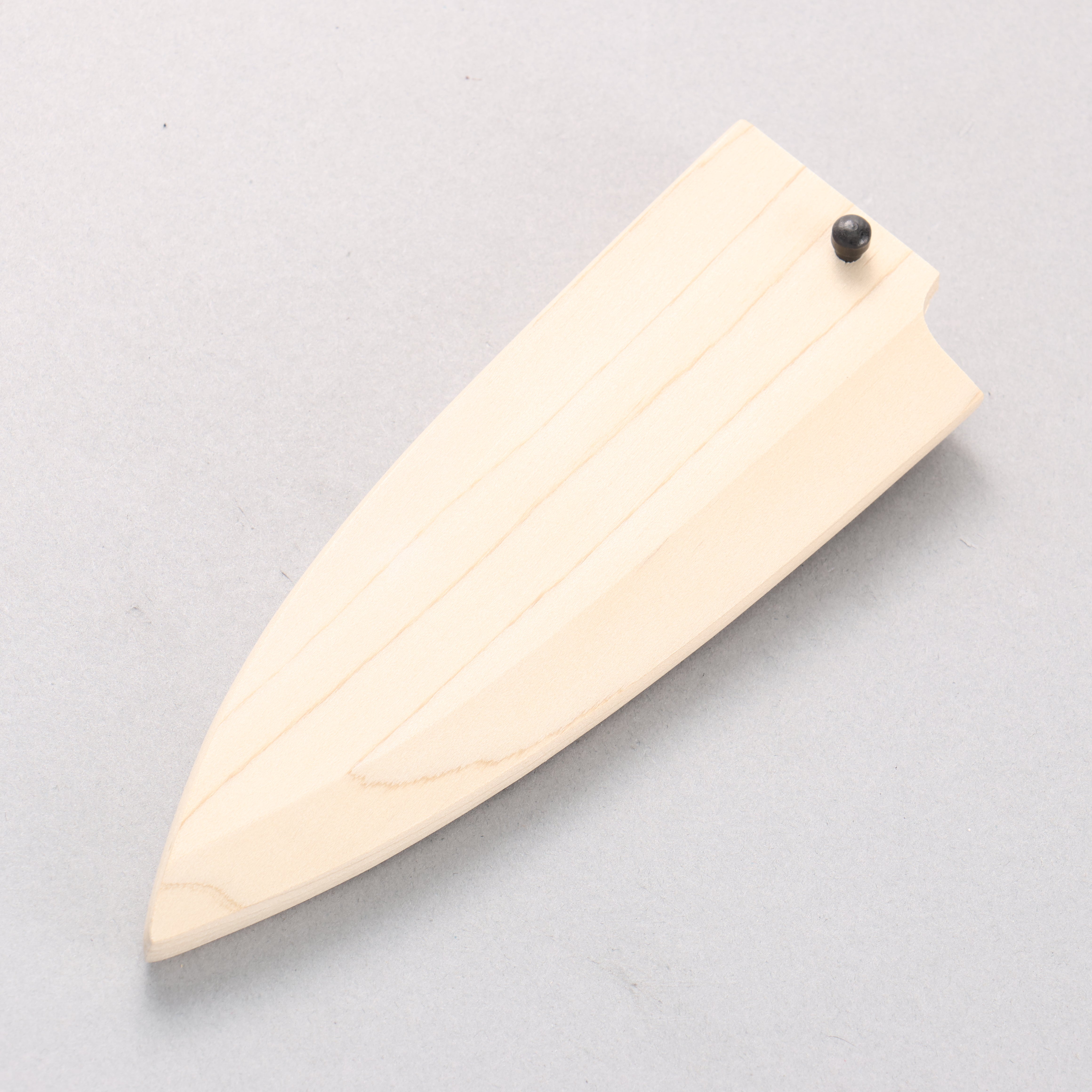 [Left Handed] Saya Sheath for Deba Chef's Knife with Plywood Pin - Japanny - Best Japanese Knife