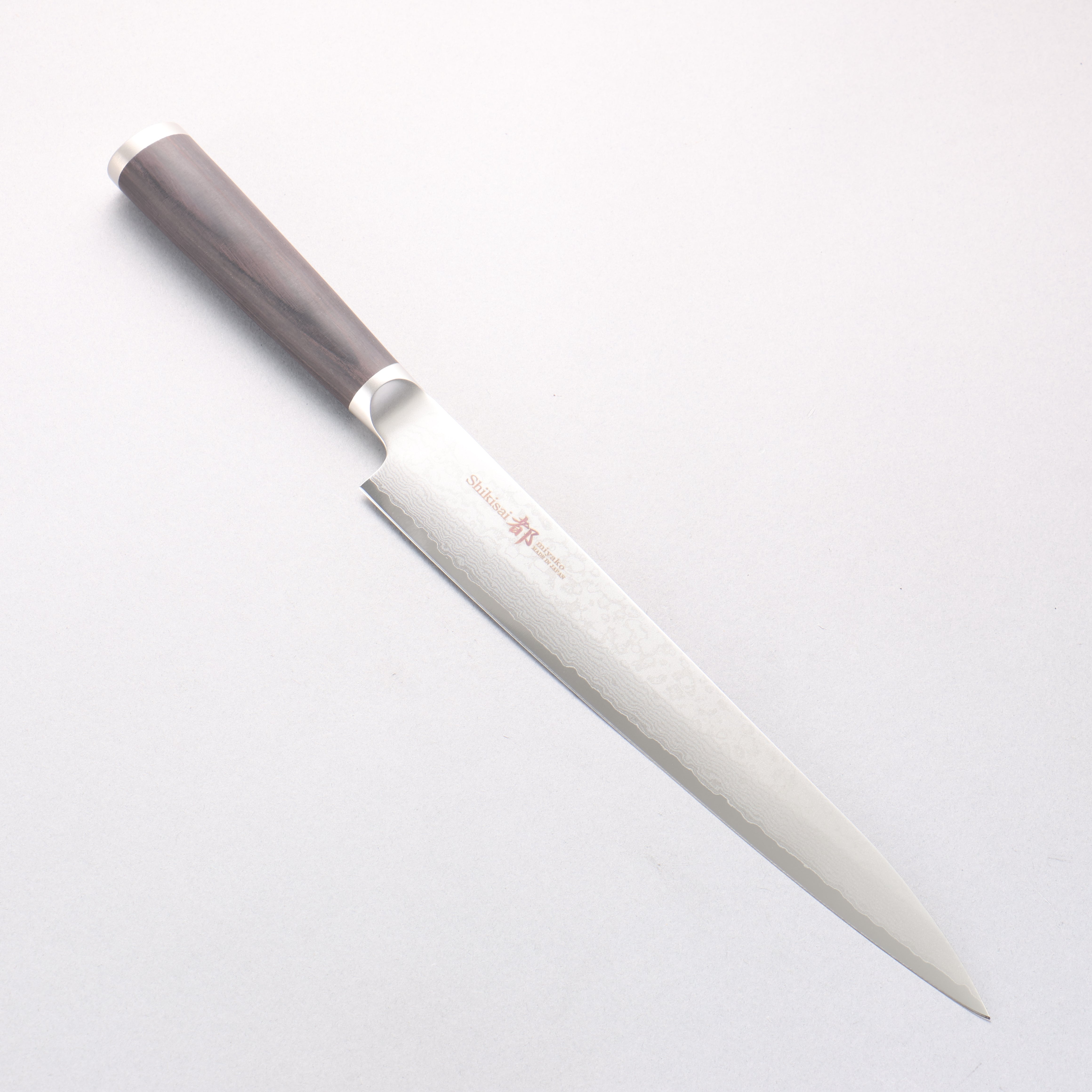 Miyako AUS8 33 Layer Damascus Yanagiba 240mm - Japanny - Best Japanese Knife
