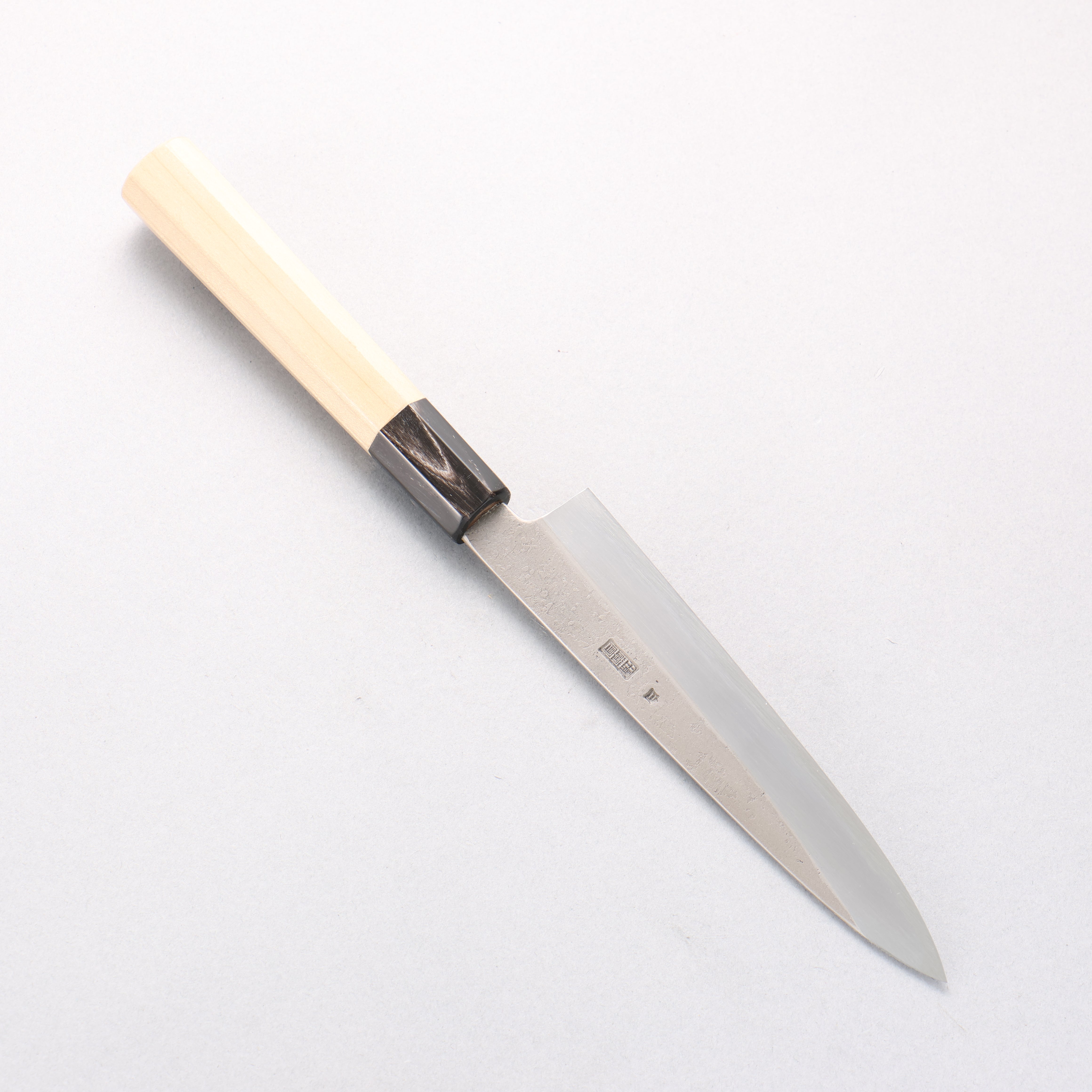 Kikuzuki White Steel No.2 Nashiji Petty-Utility 150mm Magnolia Handle - Japanny - Best Japanese Knife