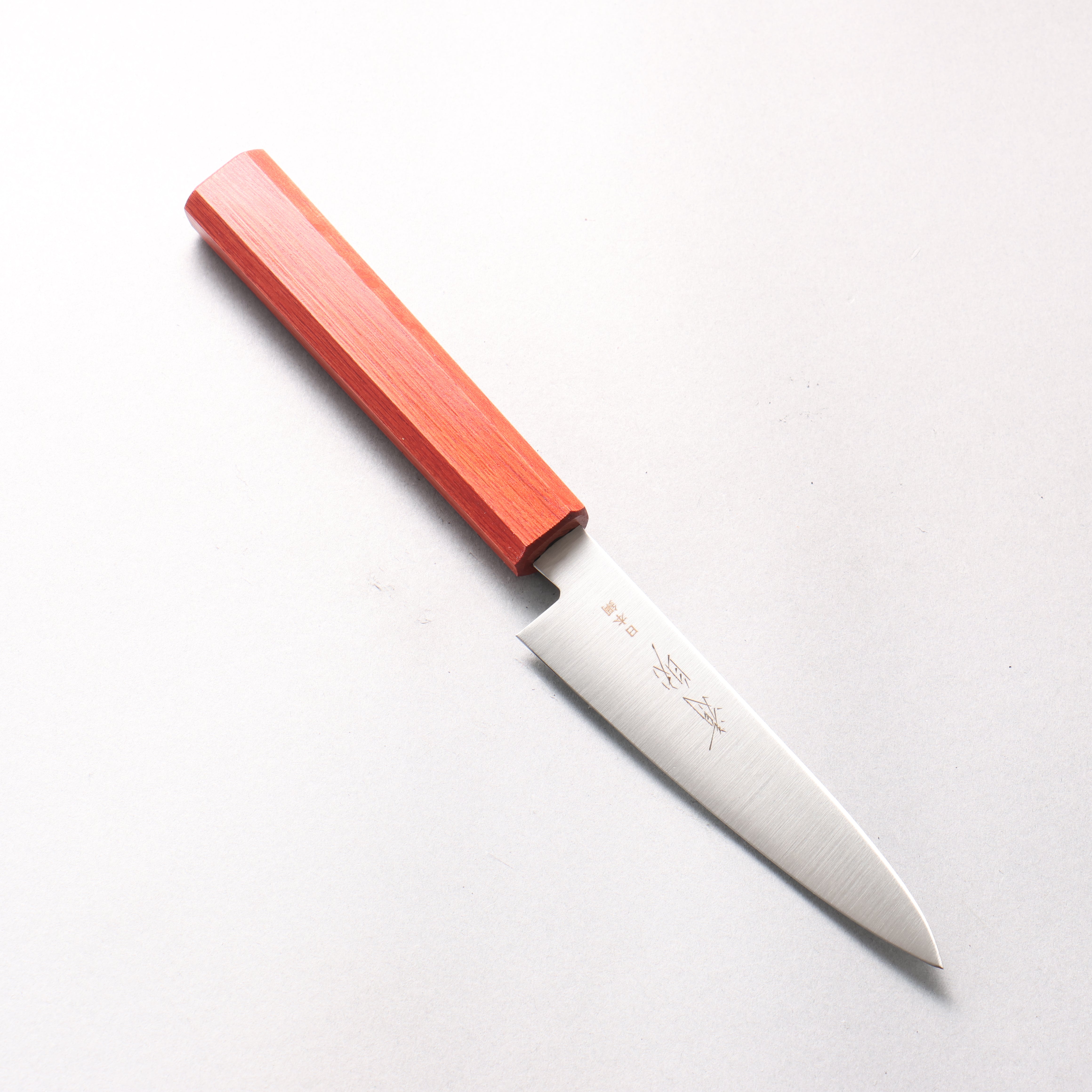 Seisuke SK-4 Petty-Utility 120mm Wood (Smokey Red) Handle - Japanny - Best Japanese Knife
