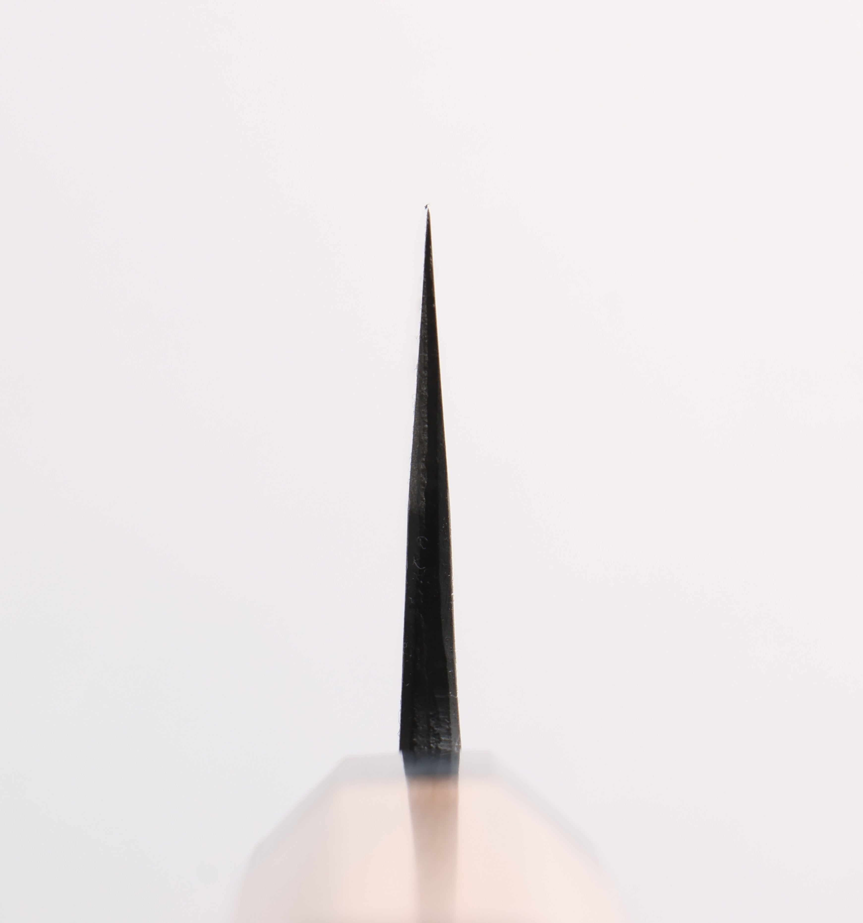 Nao Yamamoto White Steel No.2 Black Finished Santoku 170mm Walnut Handle - Japanny - Best Japanese Knife
