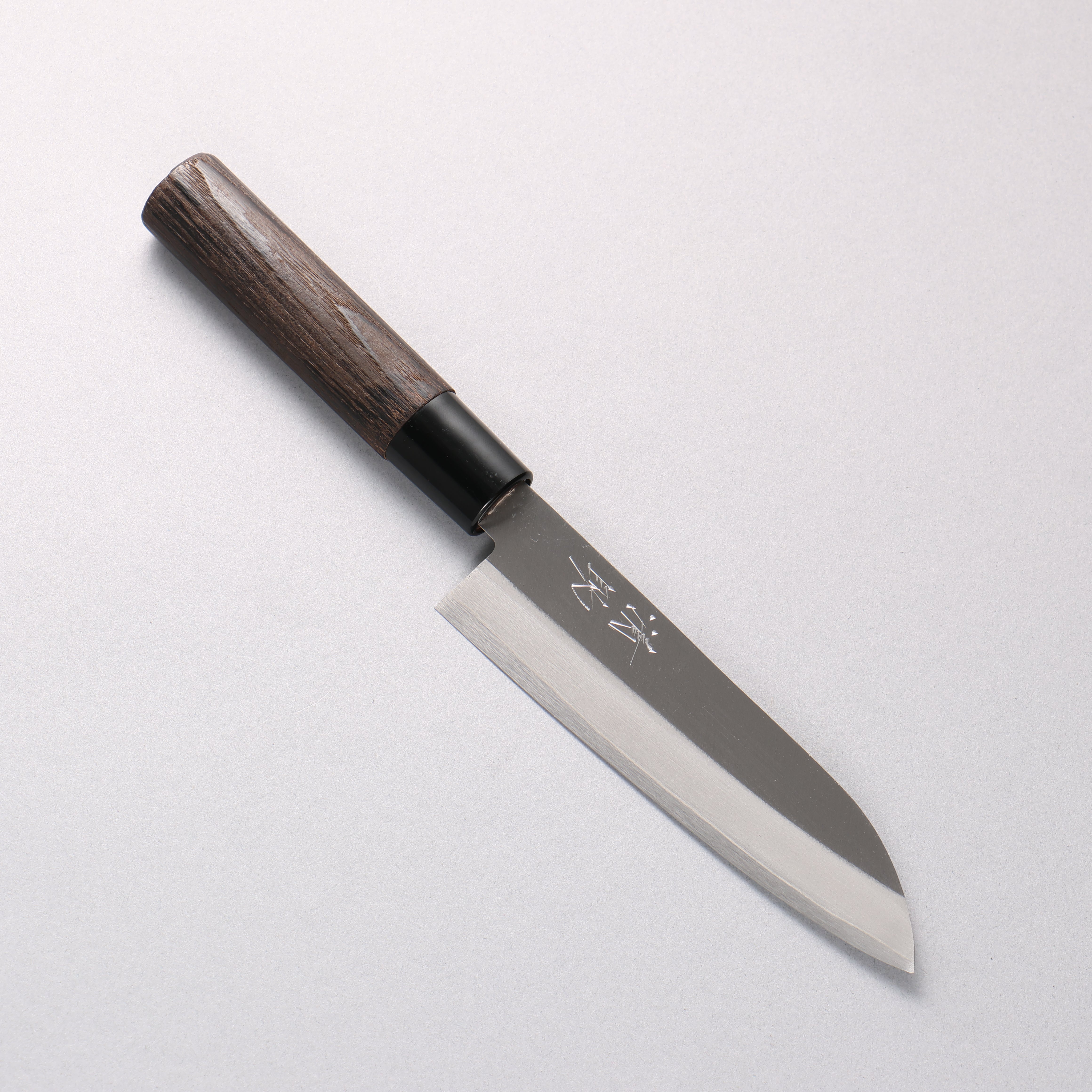 Seisuke VG1 Small Santoku 140mm Burnt Chestnut Handle