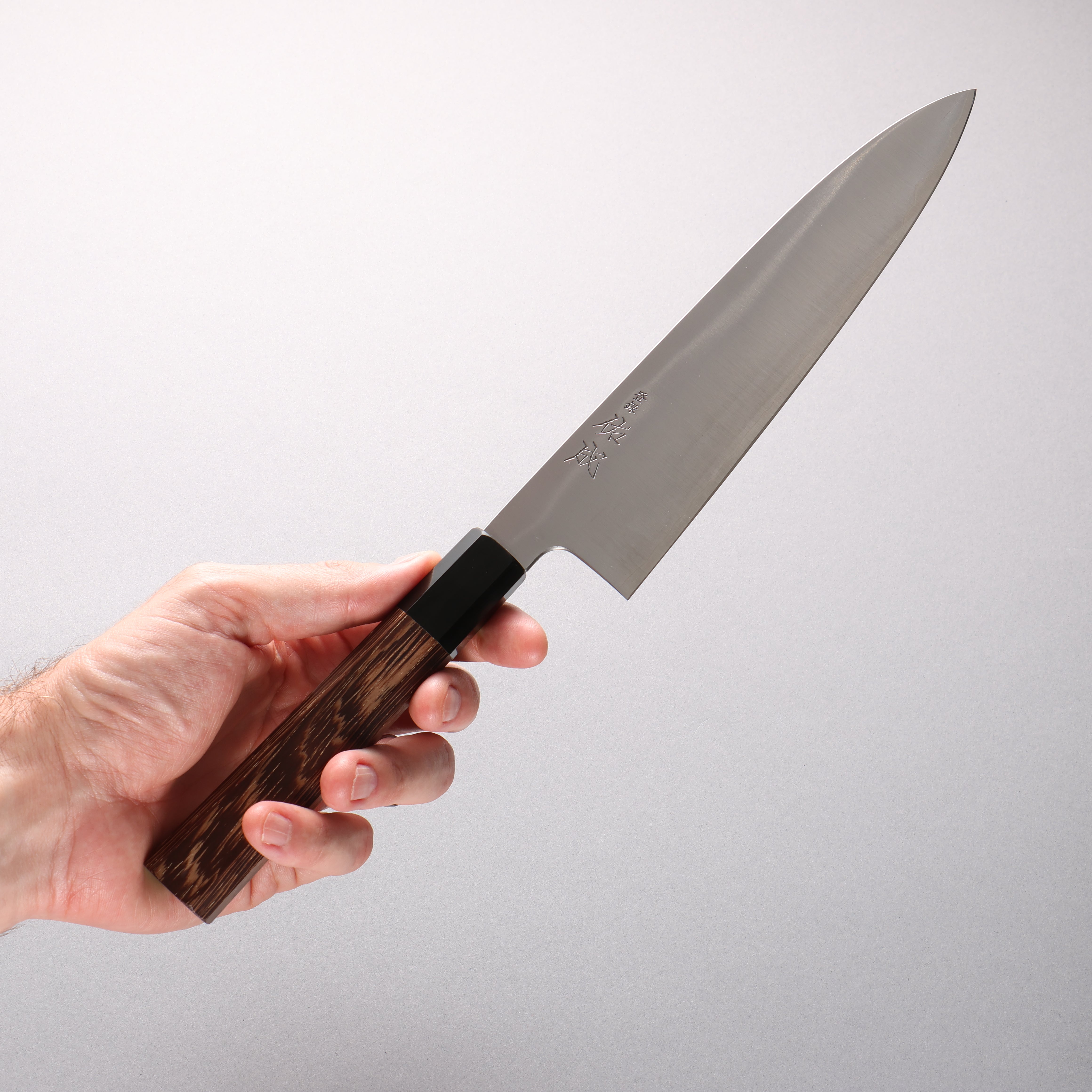 Sukenari SG2 Gyuto 210mm Wenge (ferrule: Black Buffalo Horn) Handle - Japanny - Best Japanese Knife