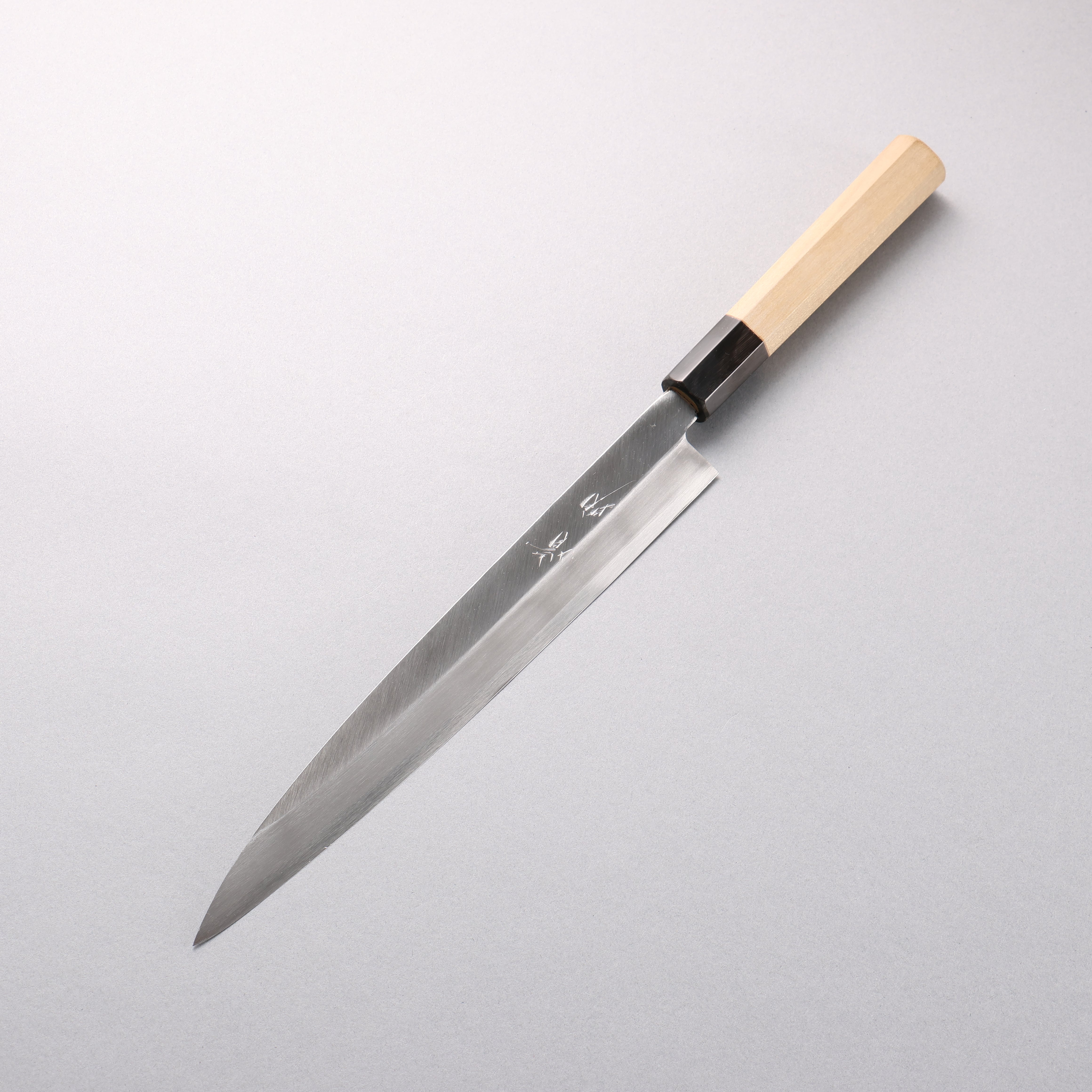 Seisuke [Left Handed] Molybdenum Kasumitogi Yanagiba 240mm - Japanny - Best Japanese Knife