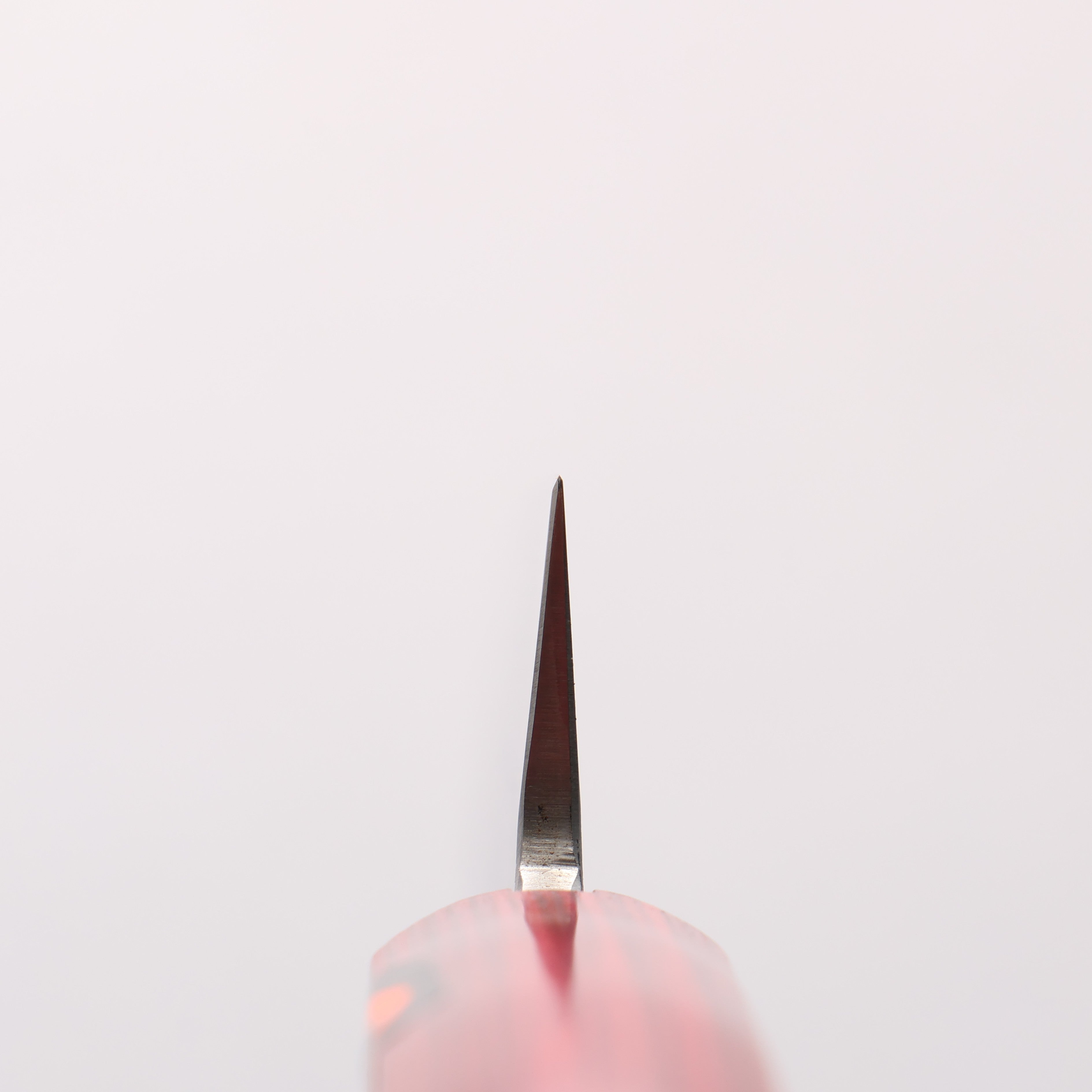 Shigeki Tanaka Silver Steel No.3 Nashiji Petty-Utility 150mm Red Pakka wood Handle - Japanny - Best Japanese Knife
