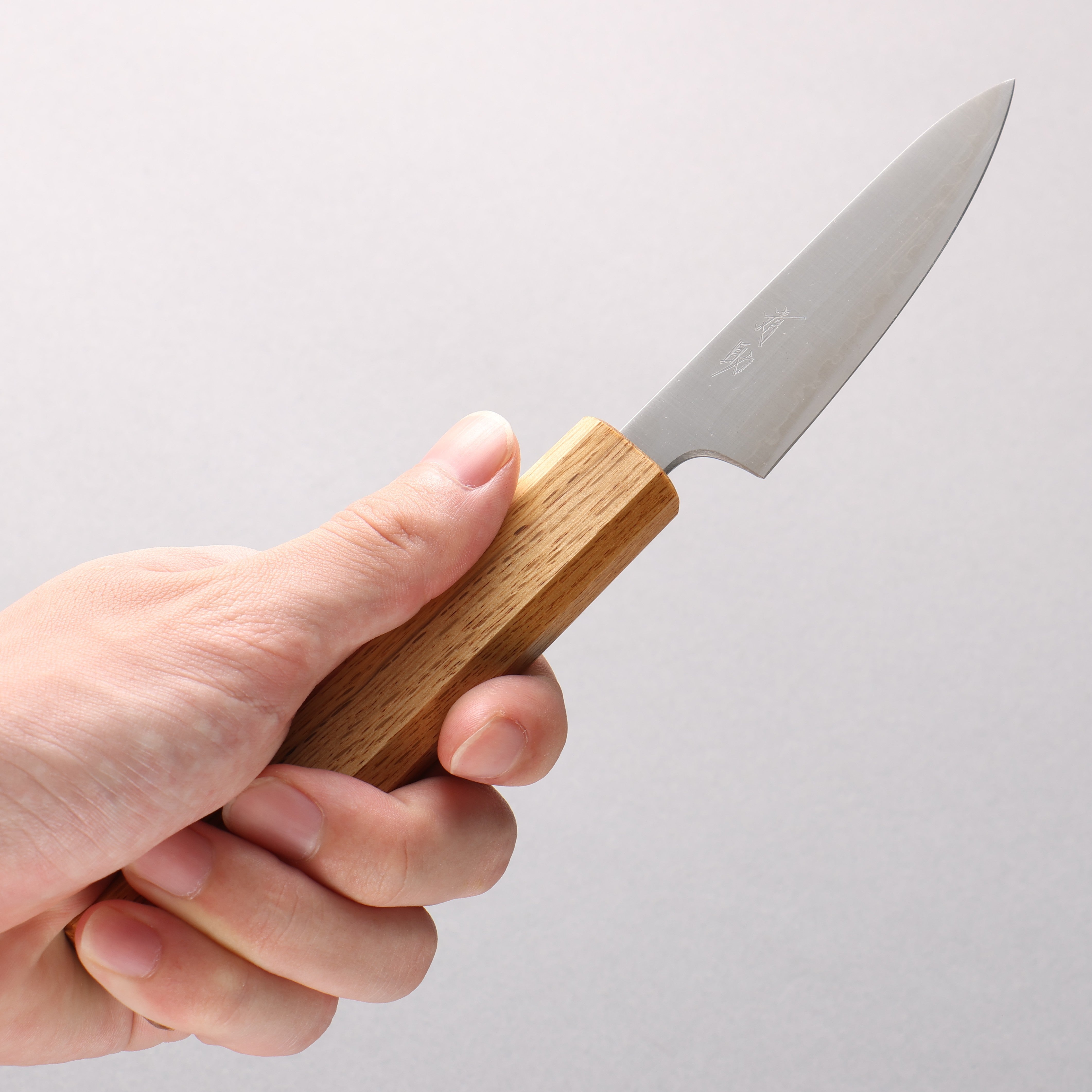 Seisuke Silver Steel No.3 Migaki Polish Finish Paring  80mm White Oak Handle