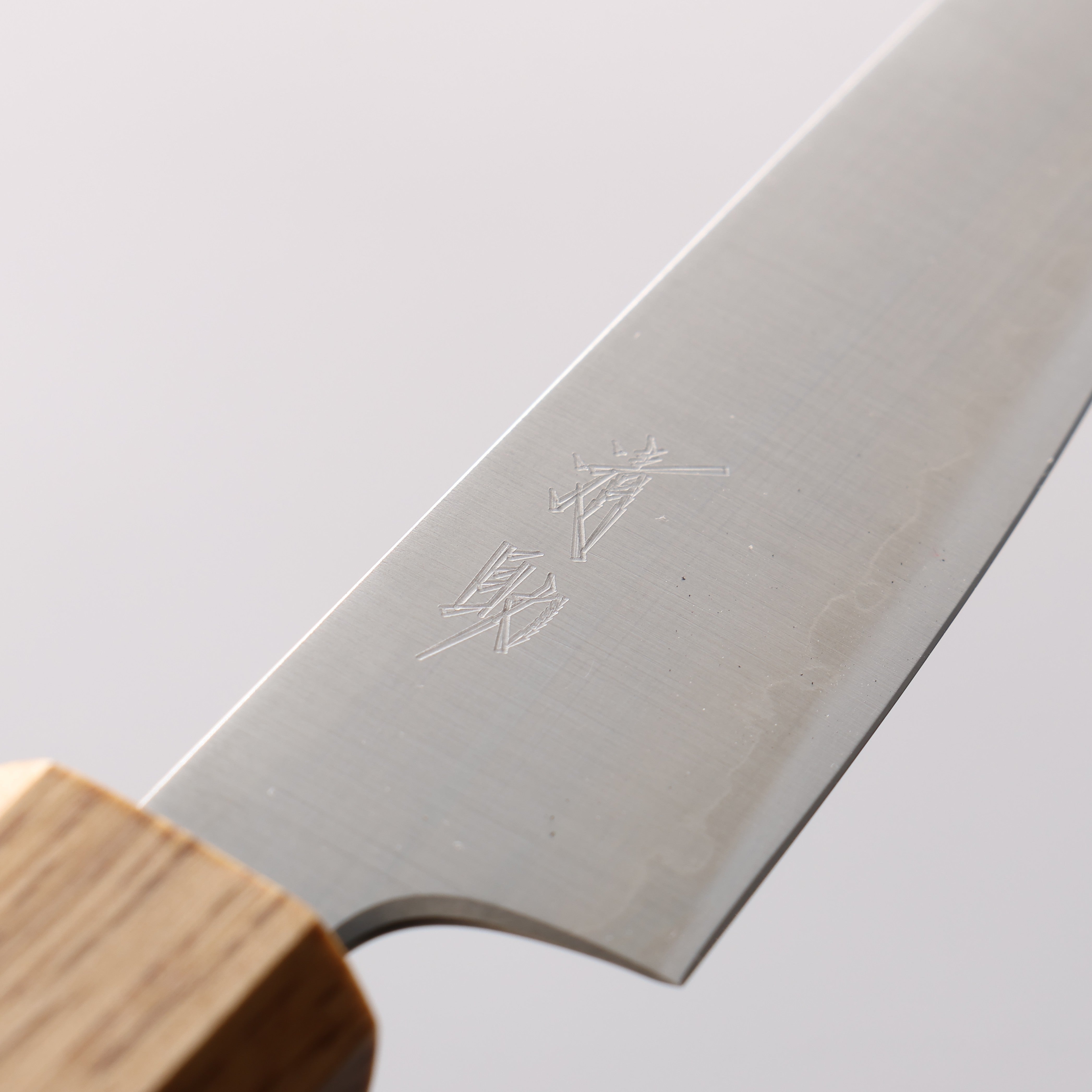 Seisuke Silver Steel No.3 Migaki Polish Finish Paring  80mm White Oak Handle