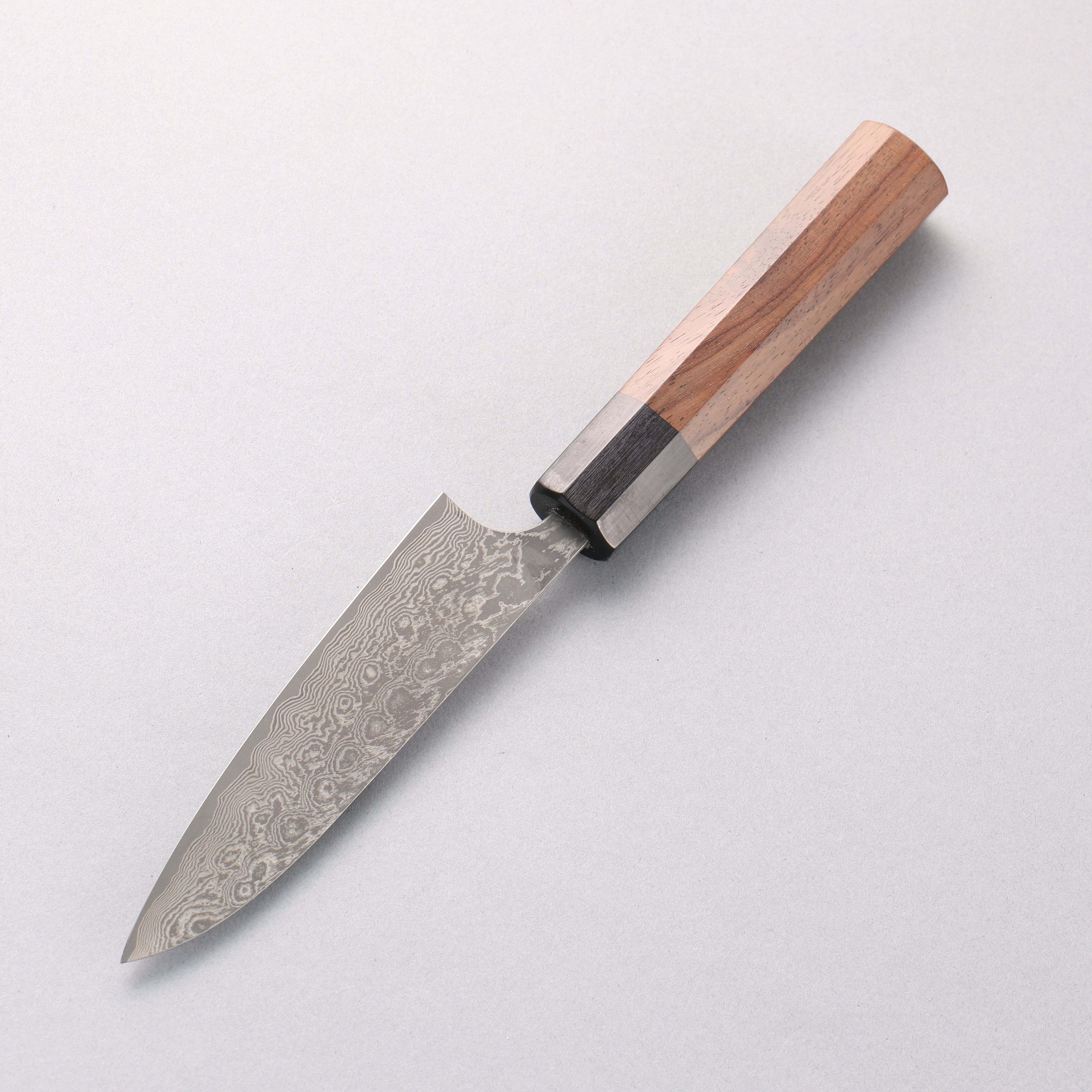 Masakage Kumo VG10 Damascus Petty-Utility 120mm Shitan Handle - Japanny - Best Japanese Knife