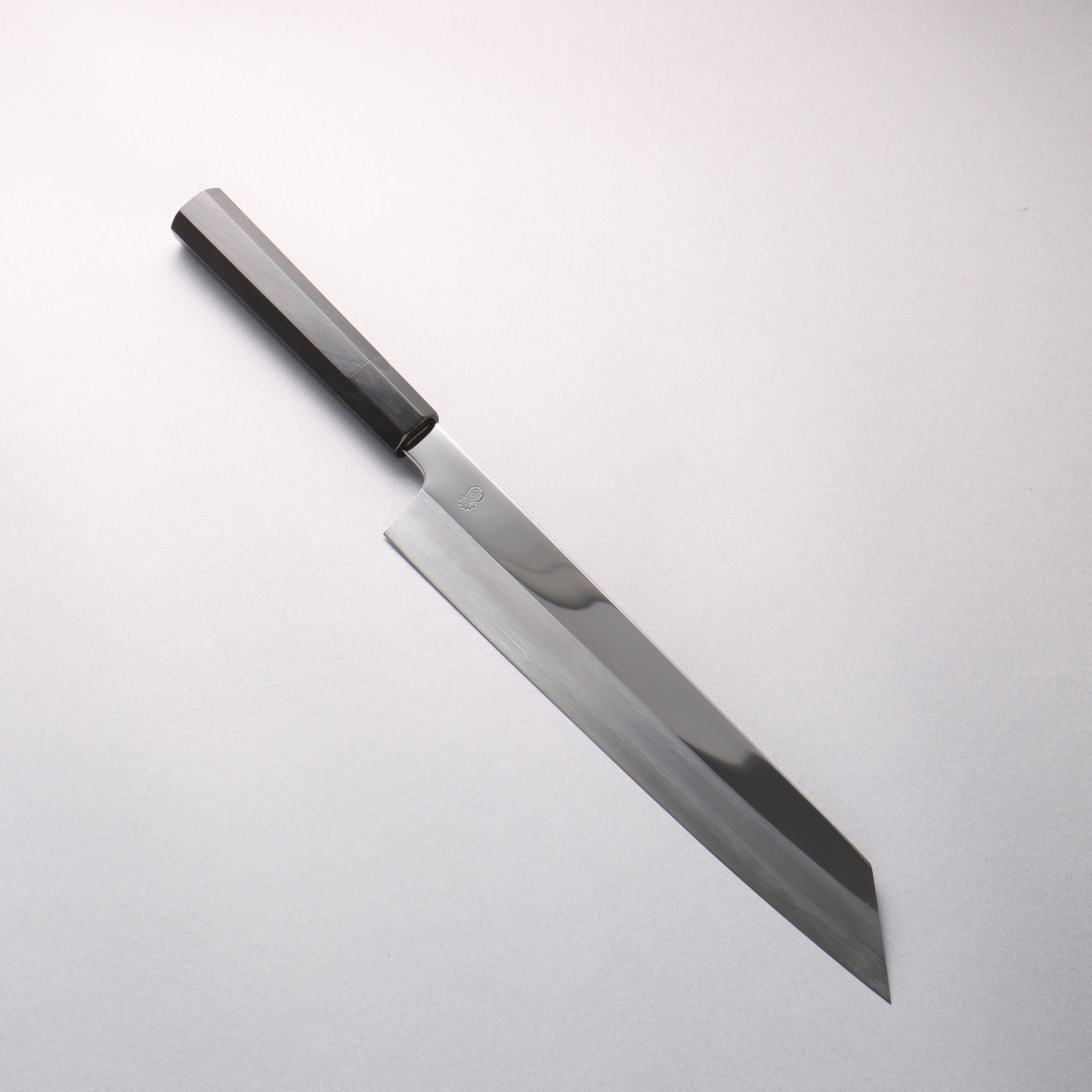 Choyo White Steel Mirrored Finish Kiritsuke Gyuto 270mm Ebony Wood (ferrule: Black Water Buffalo Horn) Handle