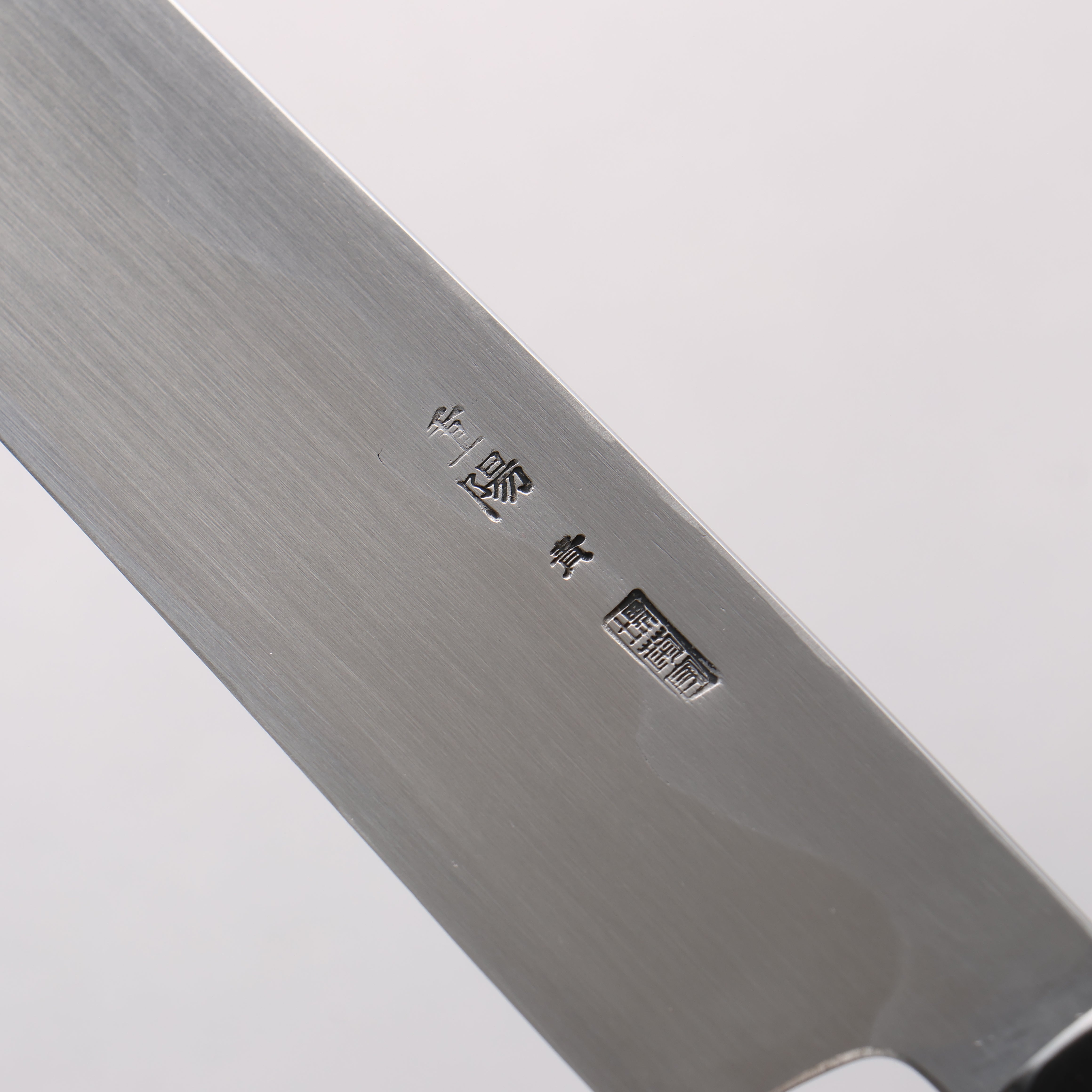Choyo Blue Steel No.1 Mirrored Finish Yanagiba 300mm Ebony Wood (ferrule: Black Water Buffalo Horn) Handle - Japanny - Best Japanese Knife