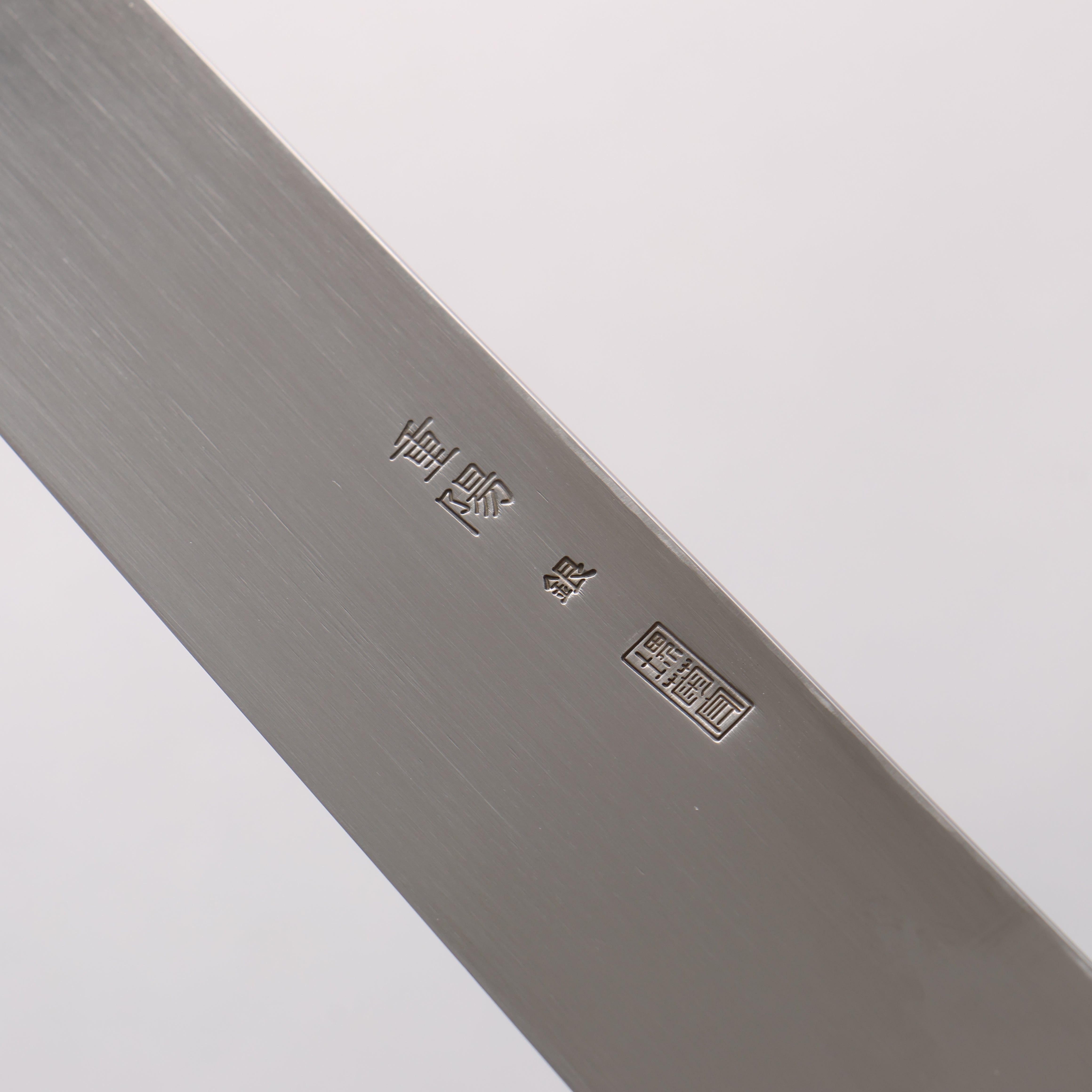 Choyo Silver Steel No.3 Mirrored Finish Kiritsuke Yanagiba 270mm Ebony Wood (ferrule: Black Water Buffalo Horn) Handle - Japanny - Best Japanese Knife
