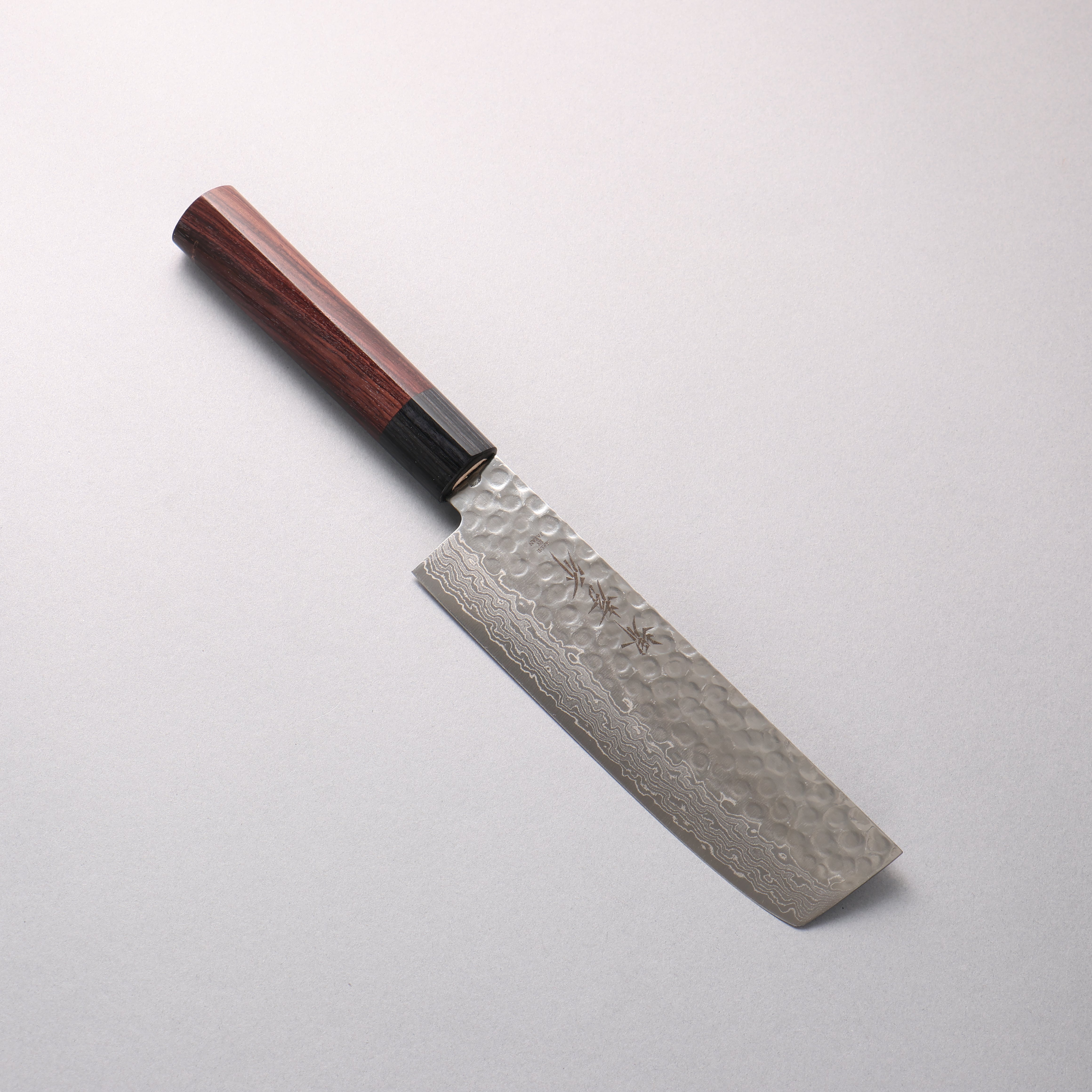 Sakai Takayuki AUS10 45 Layer Damascus Nakiri 160mm Shitan Handle