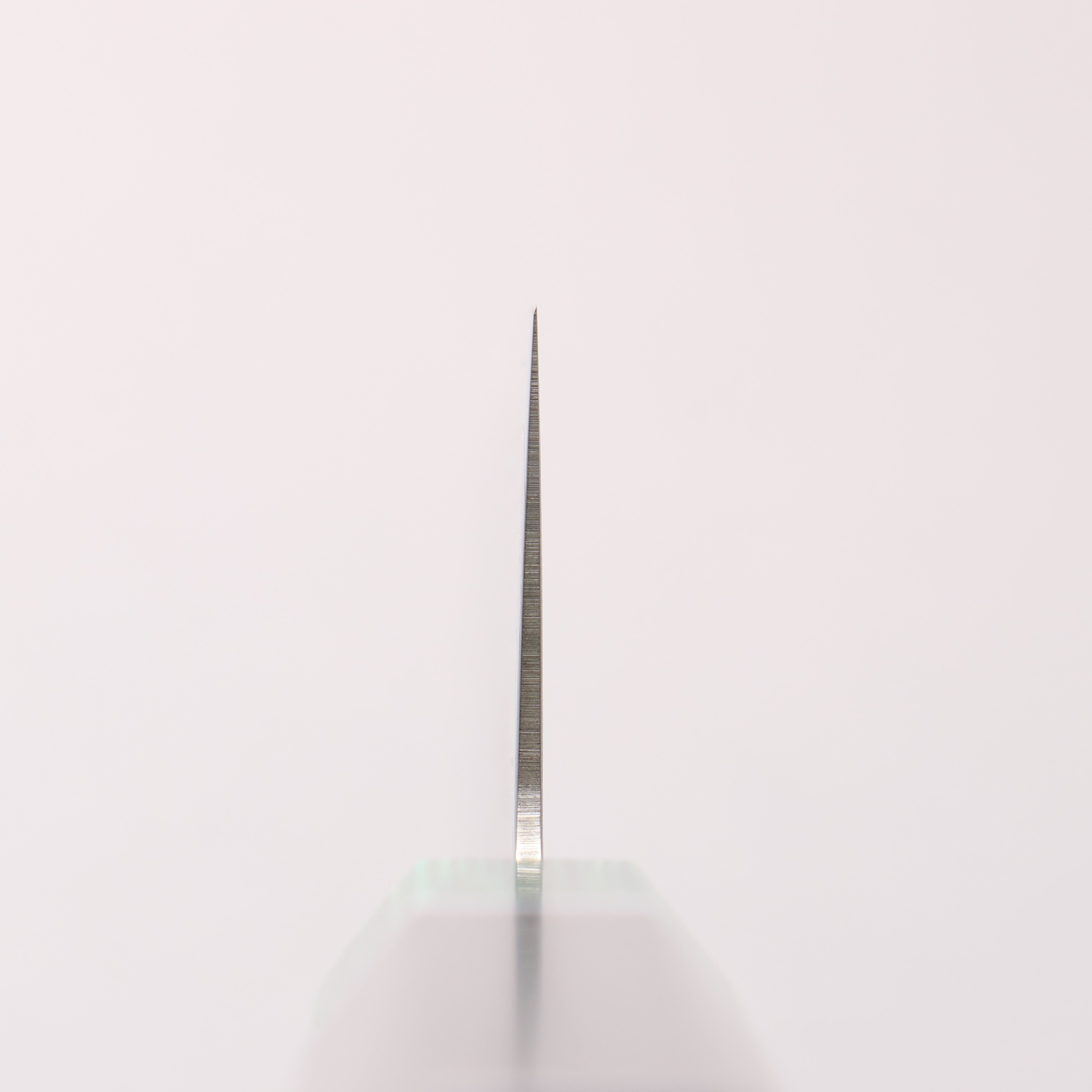 Seisuke AUS10 Mirror Crossed Santoku  180mm Black Pakka wood(ferrule: Green Pakka wood) Handle