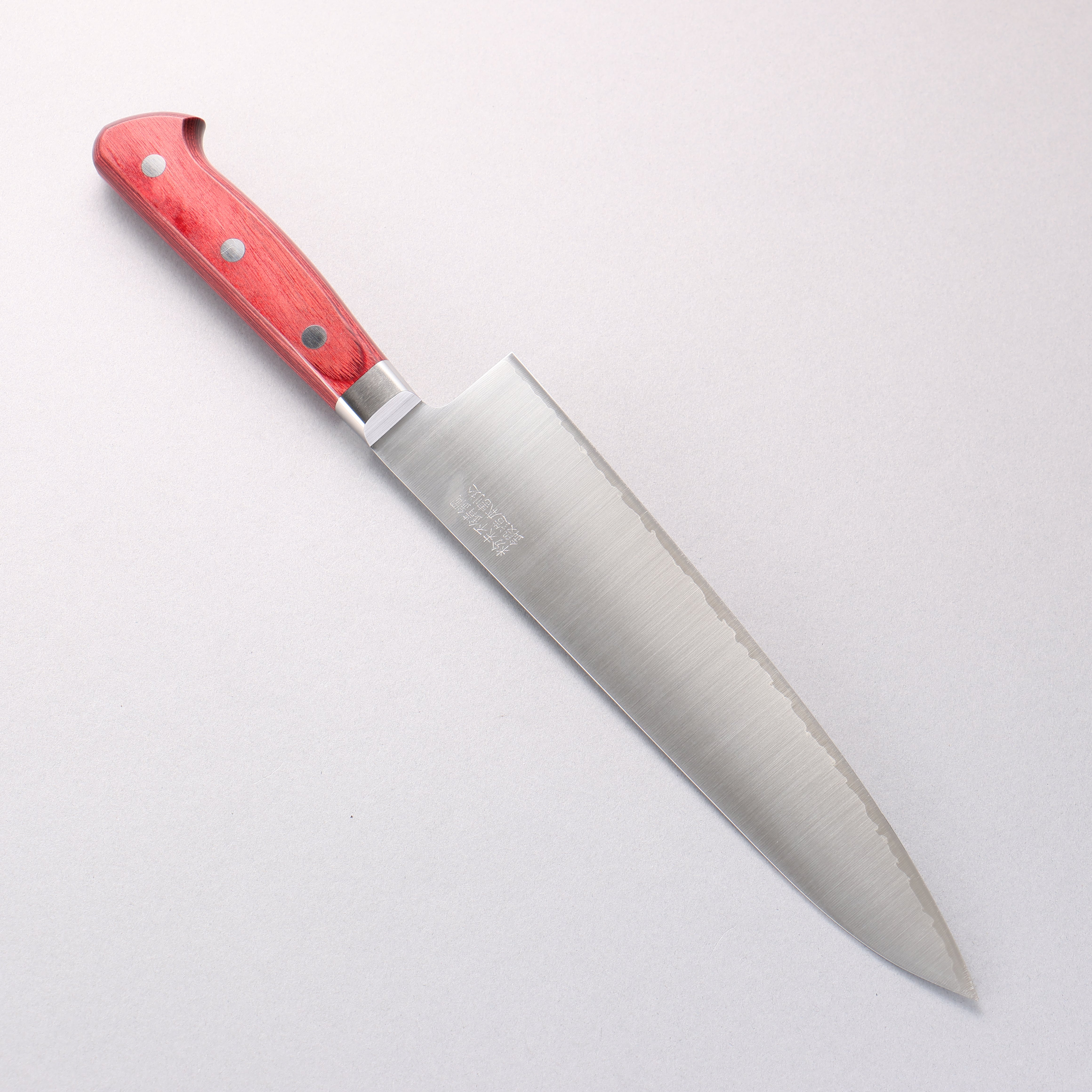 Couteaux Takamura SG2 Gyuto 210mm avec manche en bois rouge Pakka
