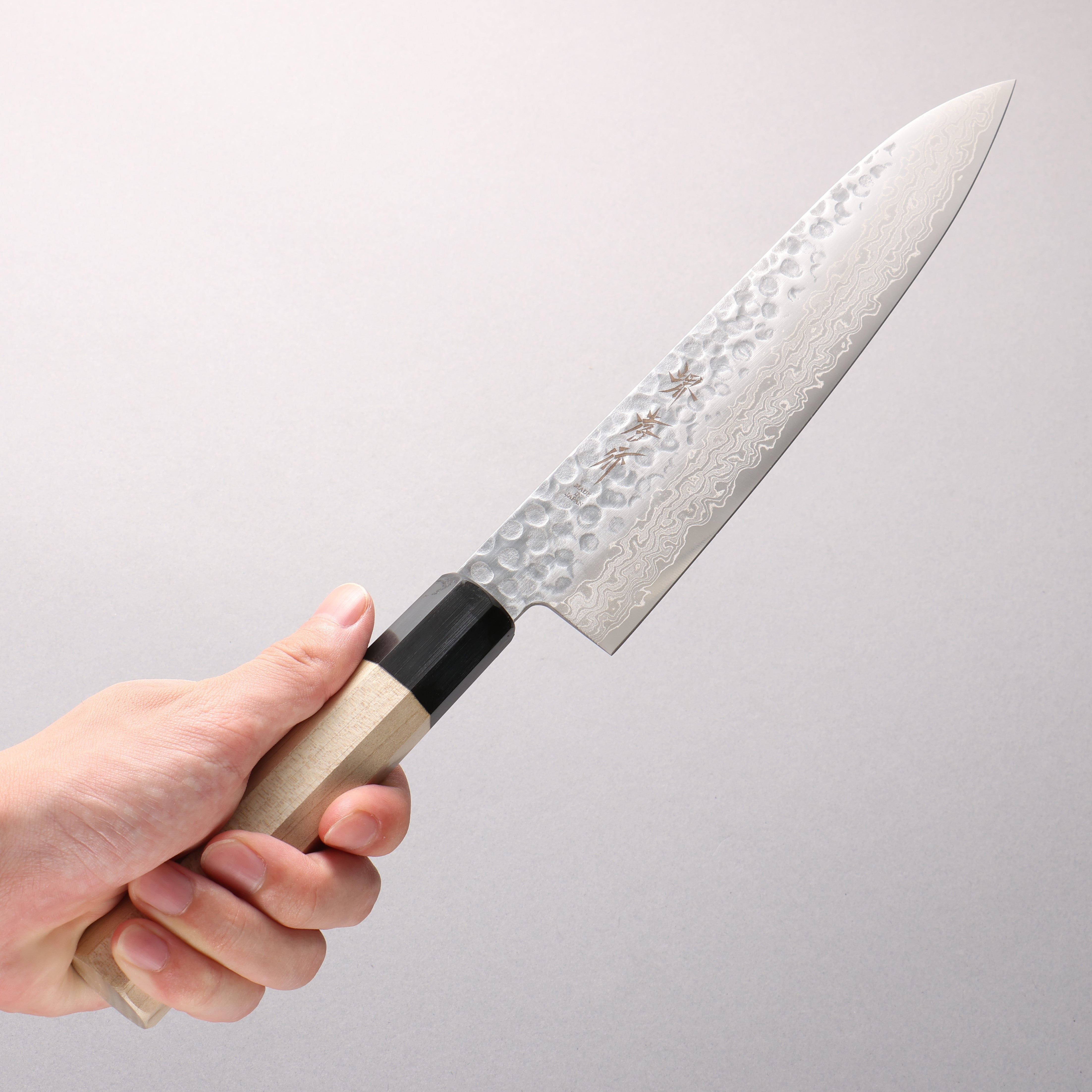 Sakai Takayuki AUS10 45 Layer Damascus Gyuto 210mm Magnolia Handle