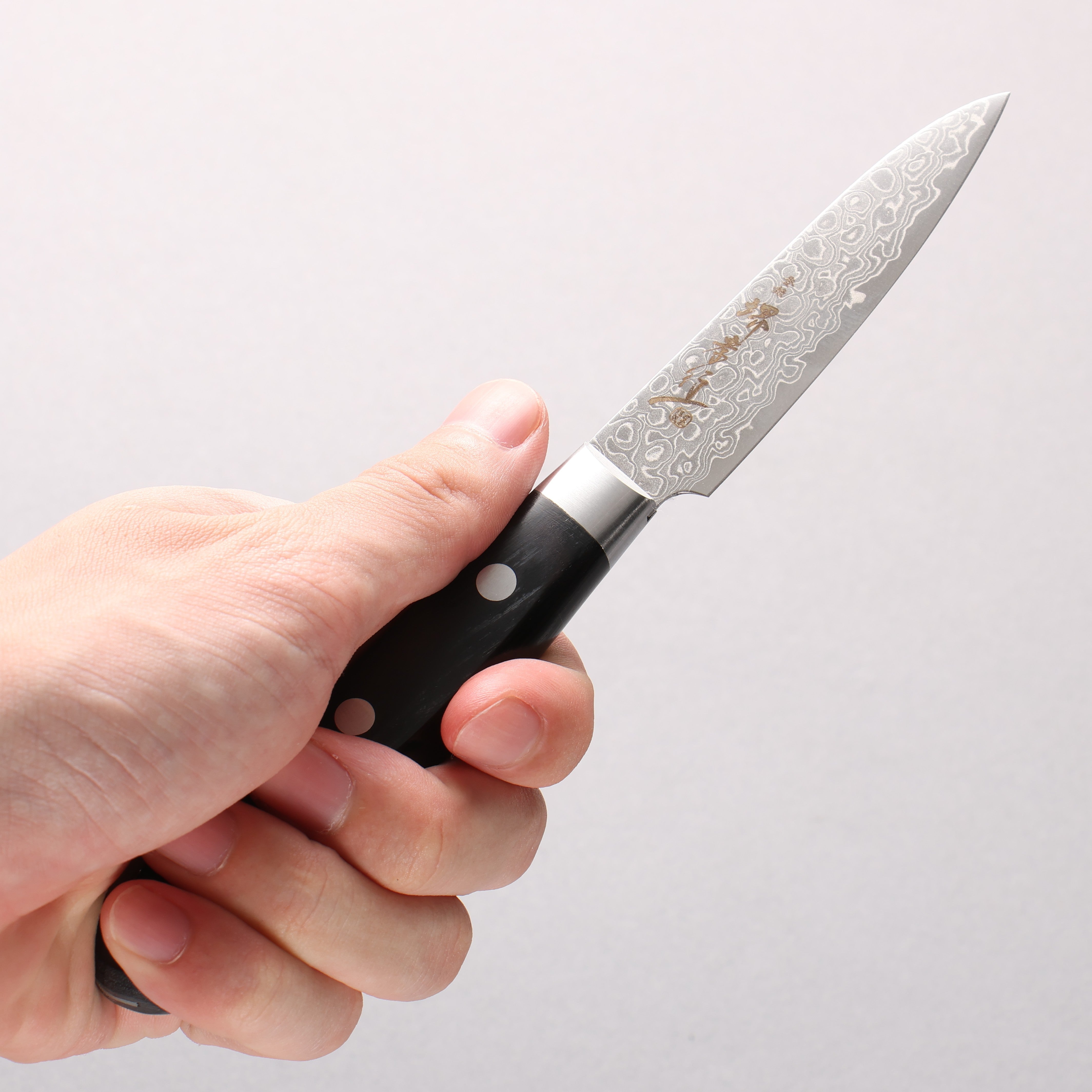 Sakai Takayuki AUS10 45 Lagen Damast mit verspiegelter Oberfläche, Petty-Utility, 80 mm