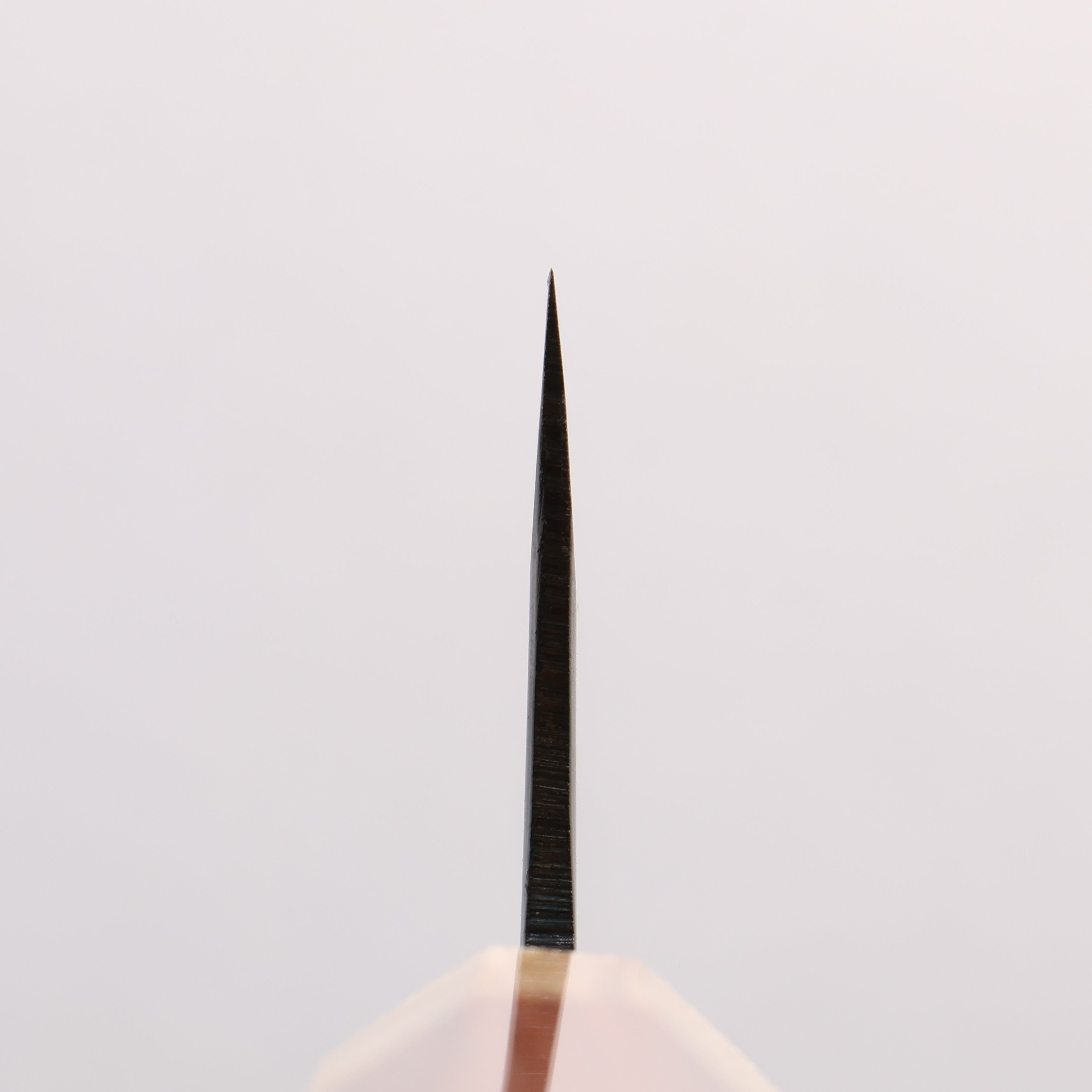 Seisuke Blue Super Black Finished Kiritsuke Gyuto 210mm Rosewood (ferrule: Oak) Handle - Japanny - Best Japanese Knife