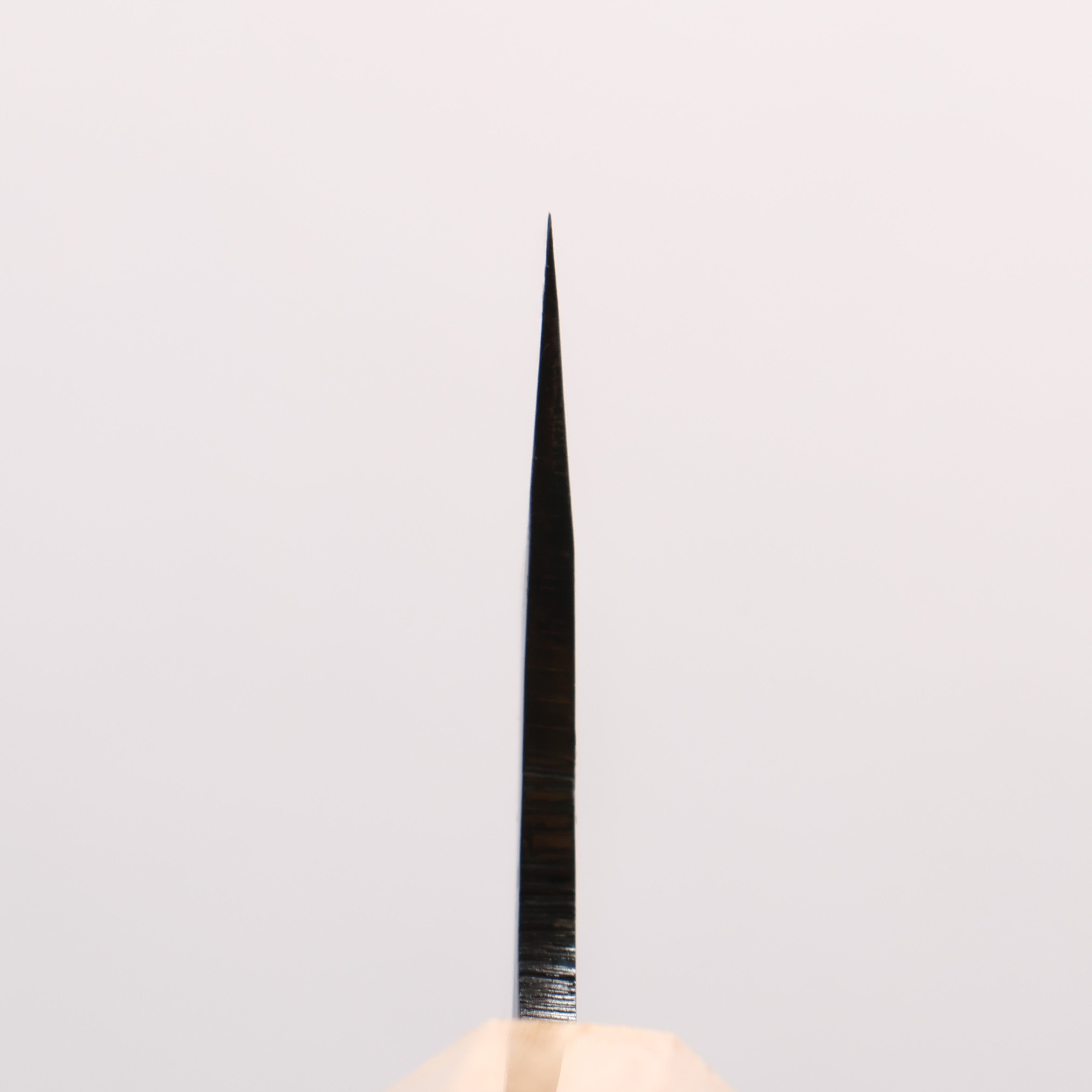 Seisuke Blue Steel No.1 Black Finished Gyuto 210mm Rosewood (ferrule: Oak) Handle - Japanny - Best Japanese Knife