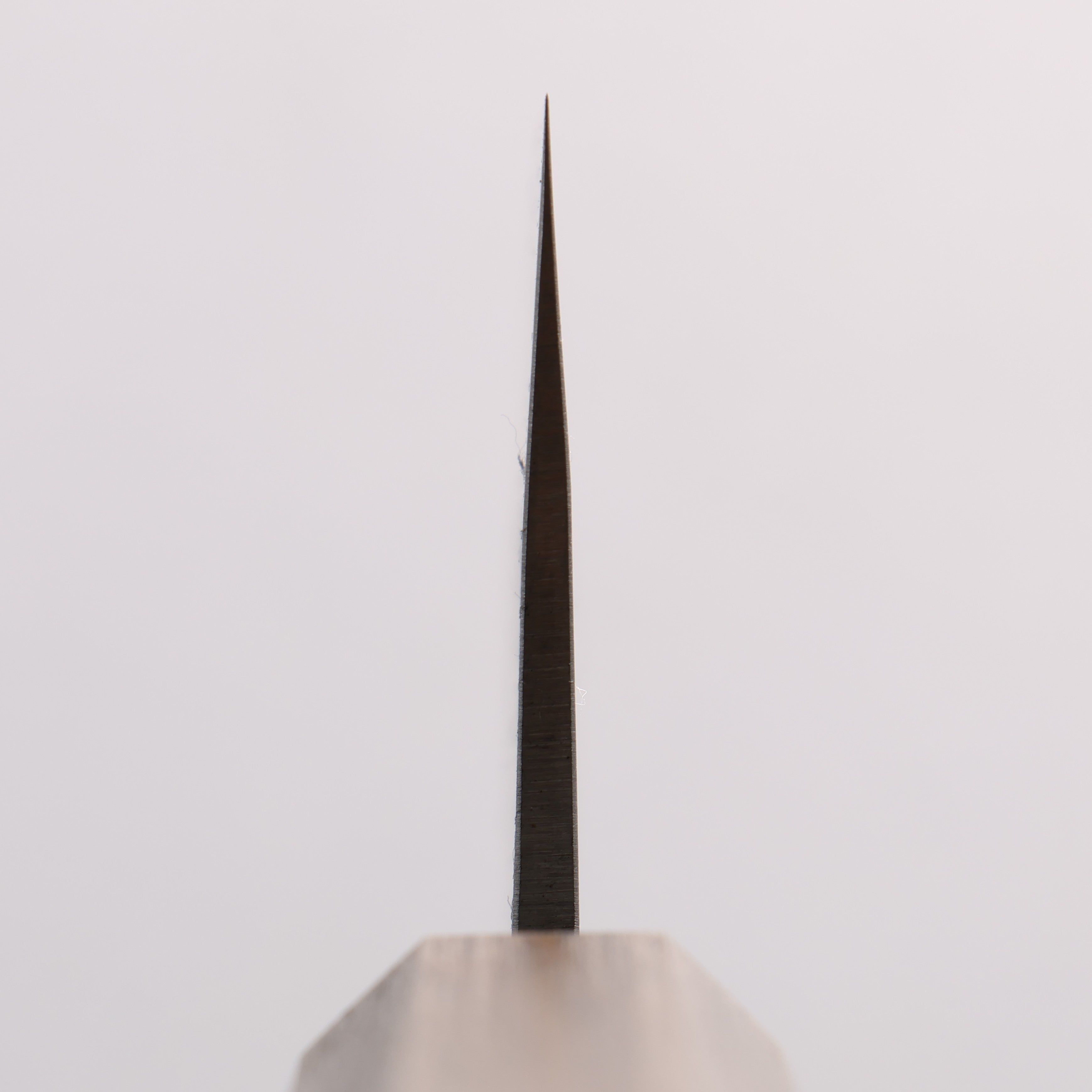 Oul SLD Nashiji Small Bunka 125mm Oak (Enkoku / Smoky black) Handle - Japanny - Best Japanese Knife