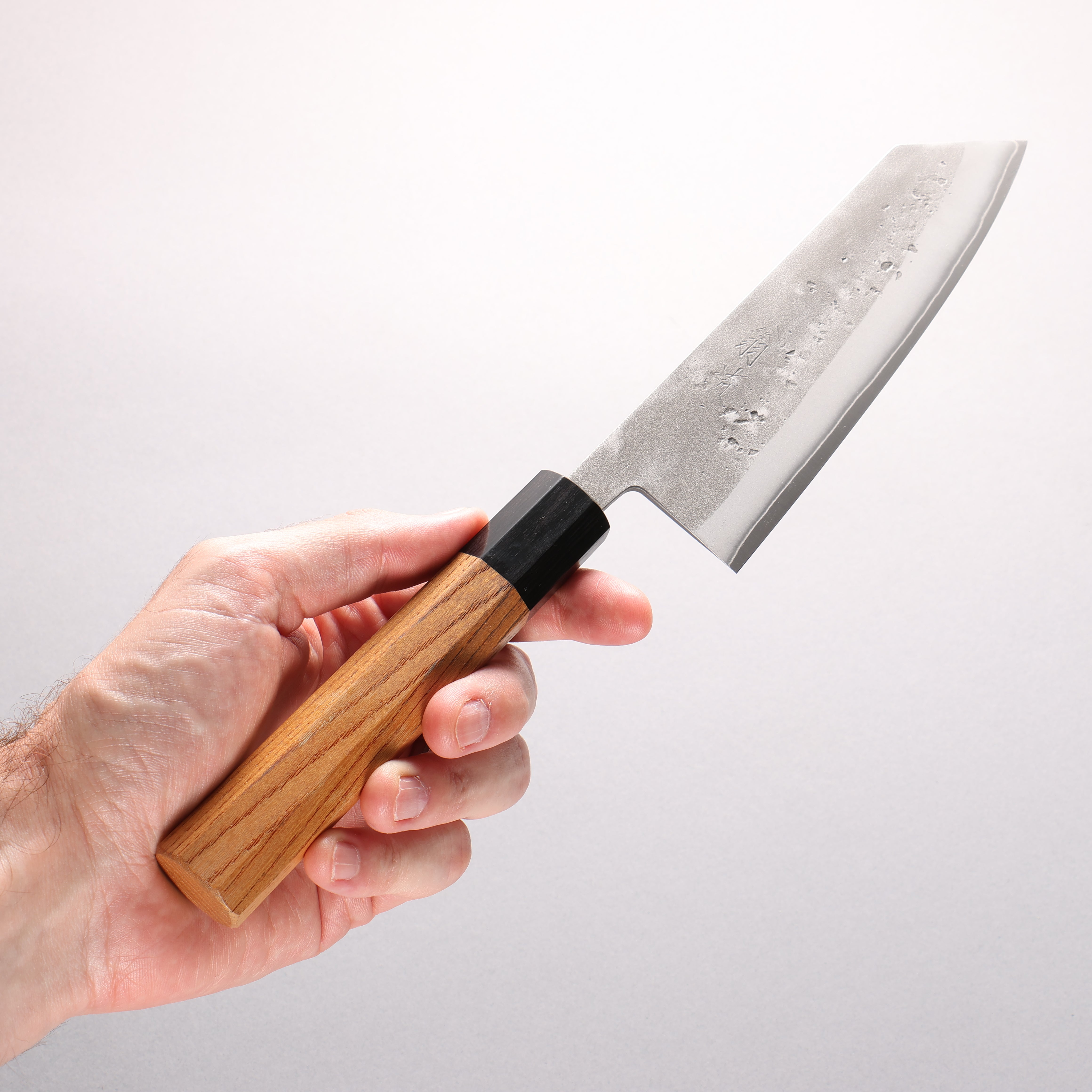 Oul SLD Nashiji Bunka 170mm Japanese Elm (Ferrule: Black Pakka Wood) Handle - Japanny - Best Japanese Knife